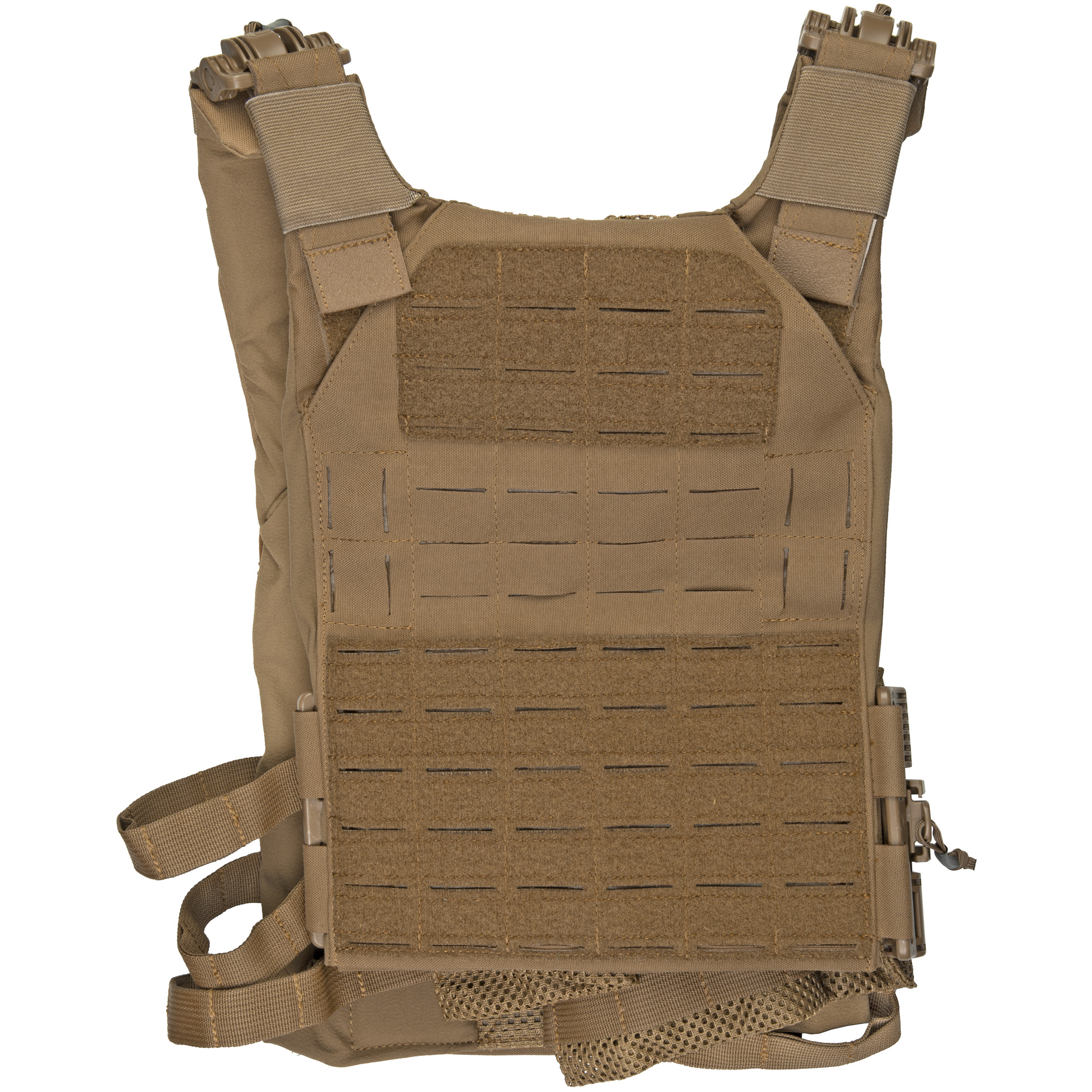 Grey Ghost Gear SMC Plate Carrier Laminate Nylon Body Armor Carrier – Coyote