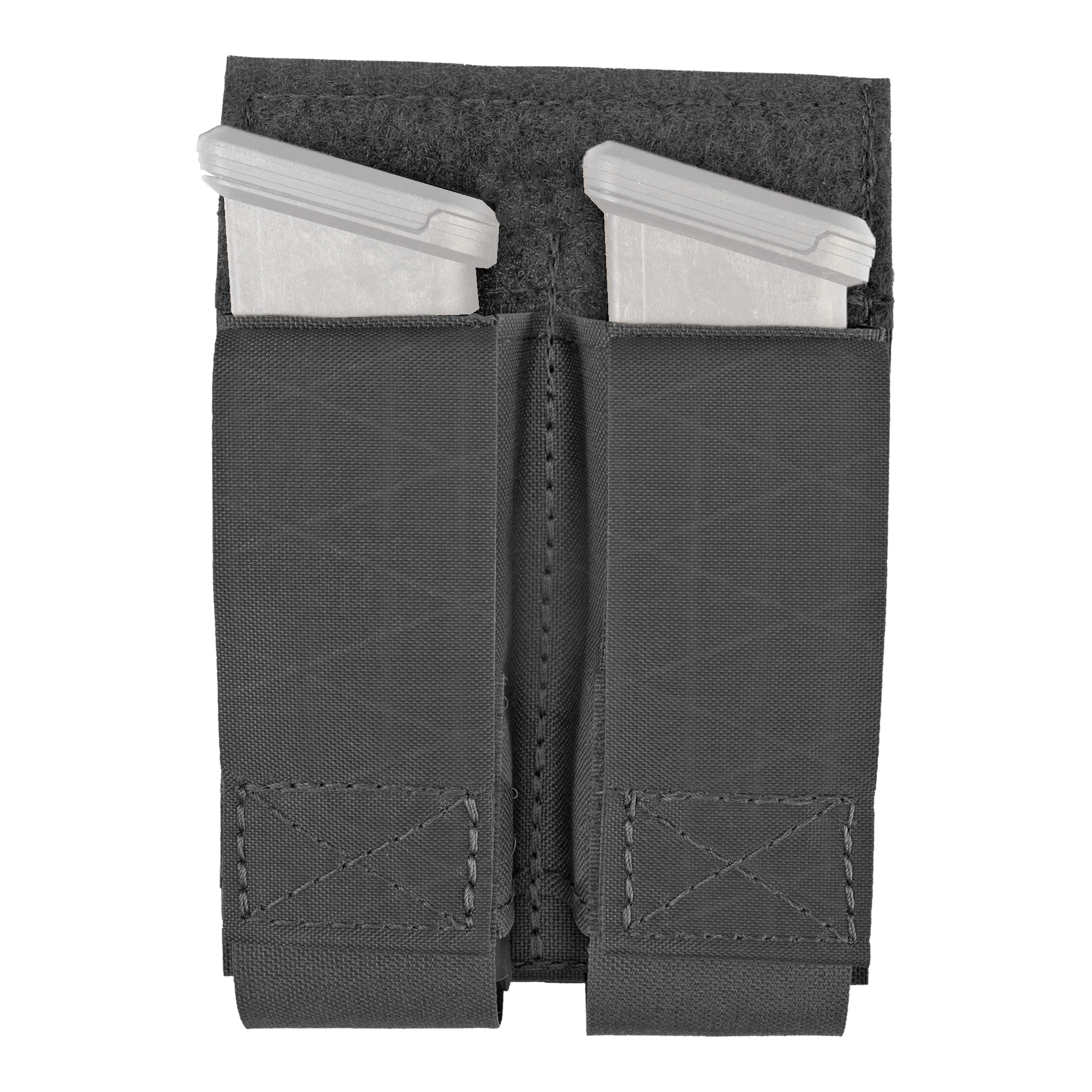 Grey Ghost Gear Double Pistol Magna Mag Pouch Laminate Nylon – Black