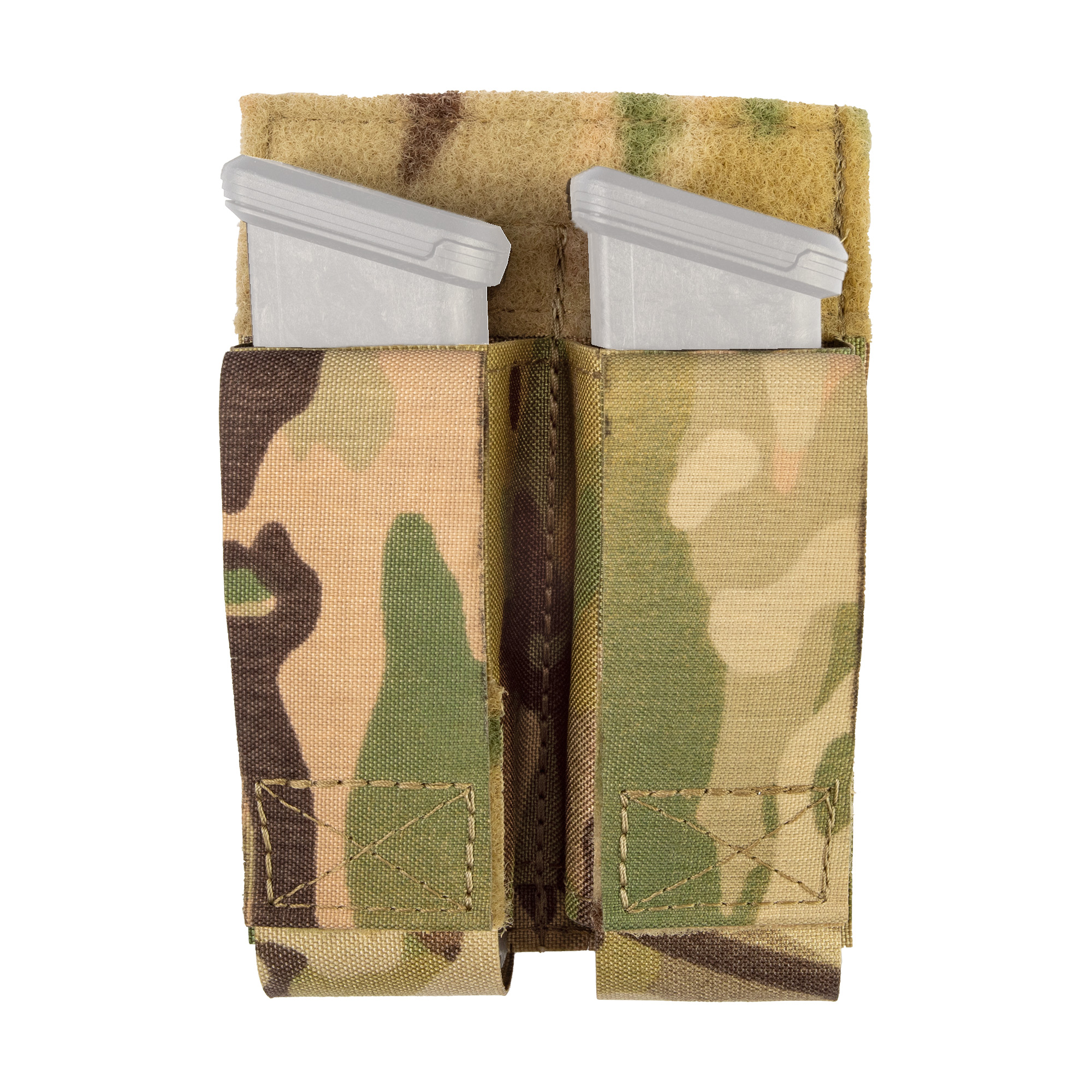 Grey Ghost Gear Double Pistol Magna Mag Pouch Laminate Nylon – MultiCam