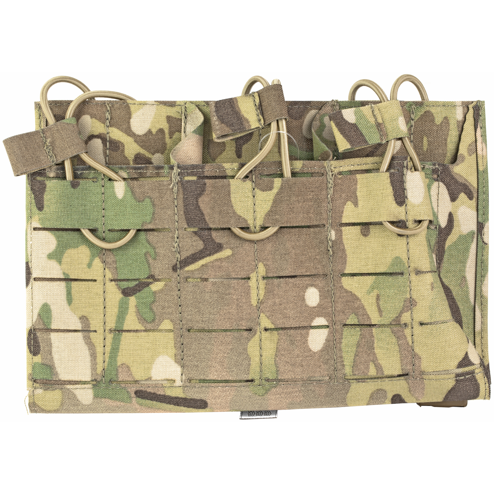 Grey Ghost Gear Compact Triple Mag Panel 5.56 Laminate Nylon Pouch – MultiCam