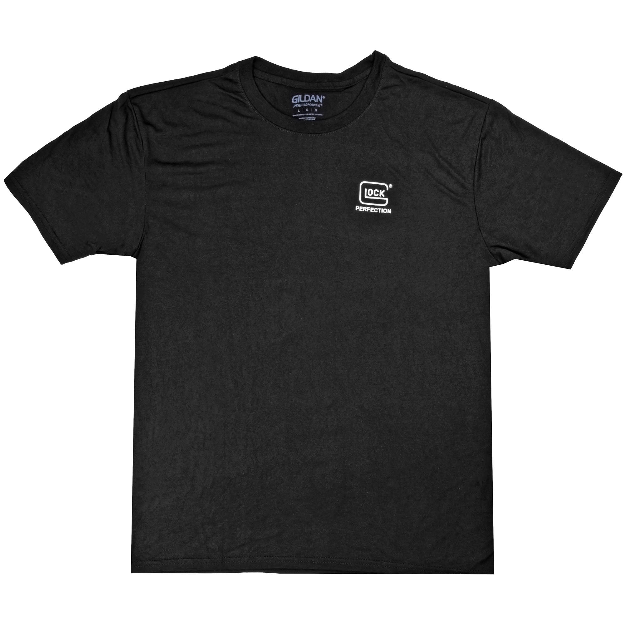 Glock Short Sleeve T-Shirt Cotton Large – Black