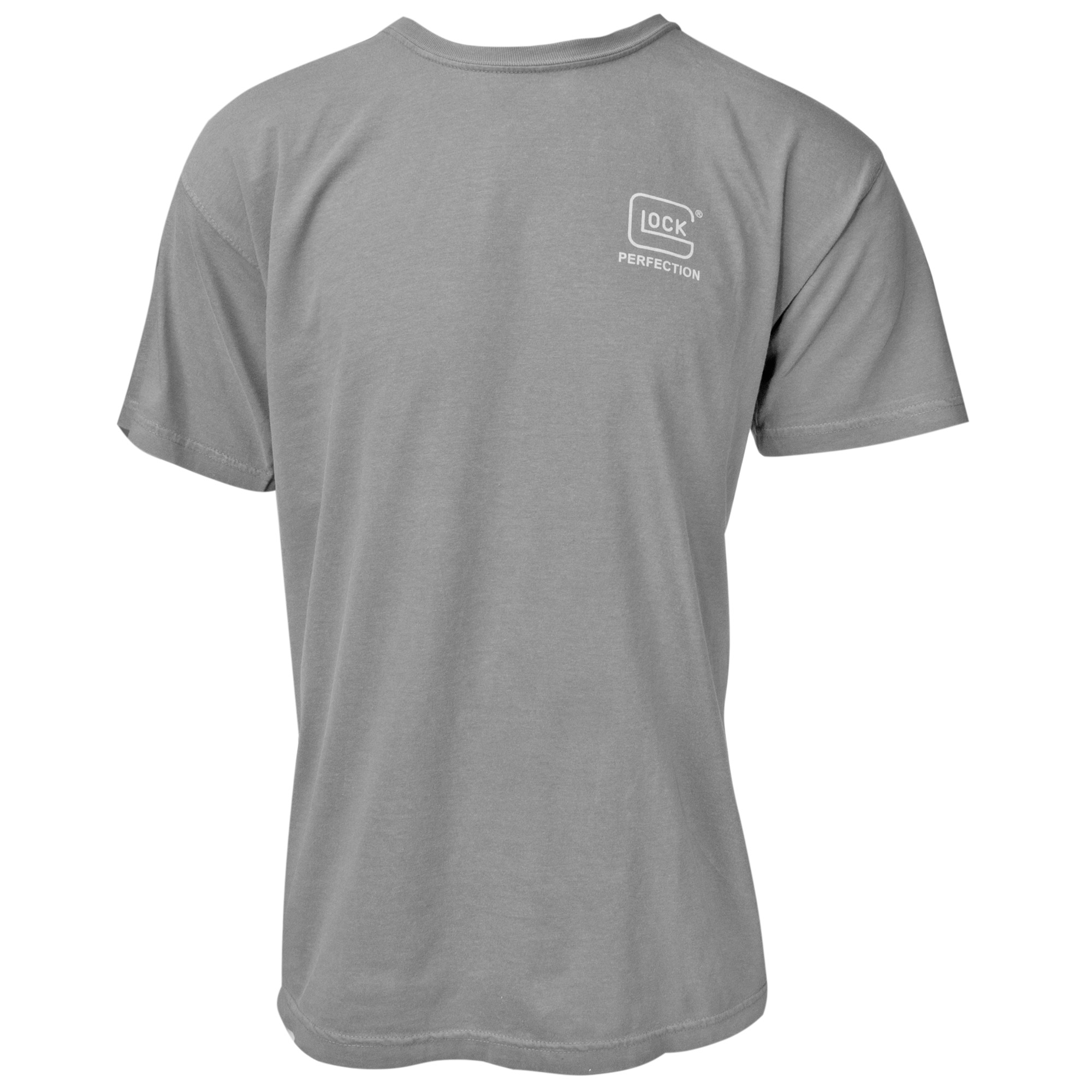 Glock OEM Perfection Short Sleeve Cotton T-Shirt Large – Gray