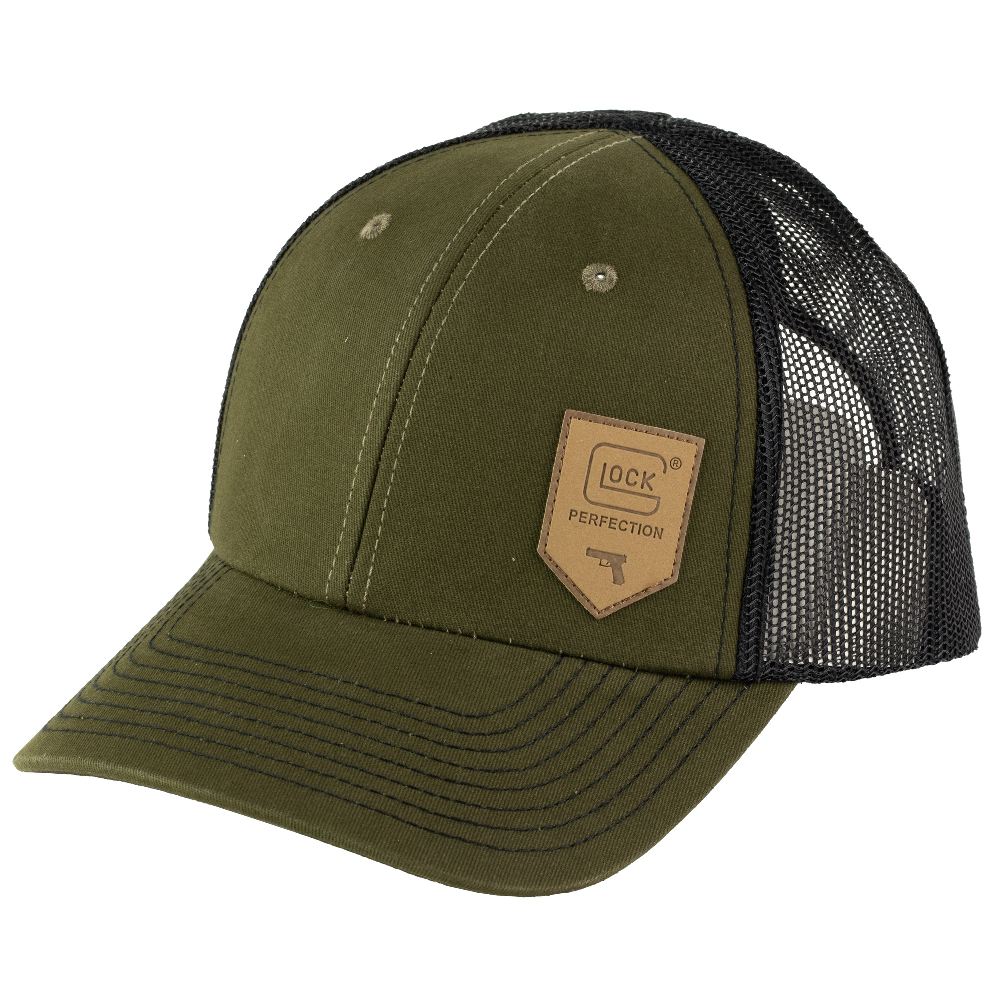 Glock Cotton Cap One Size Most – Olive Drab Green