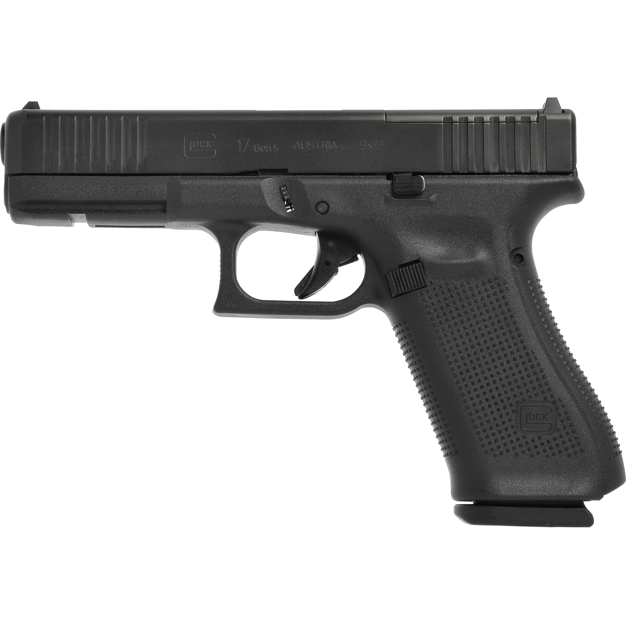 Glock 17 M.O.S. Gen5 Striker Fired 4.49″ 9mm 17rd Fixed Sights – Black