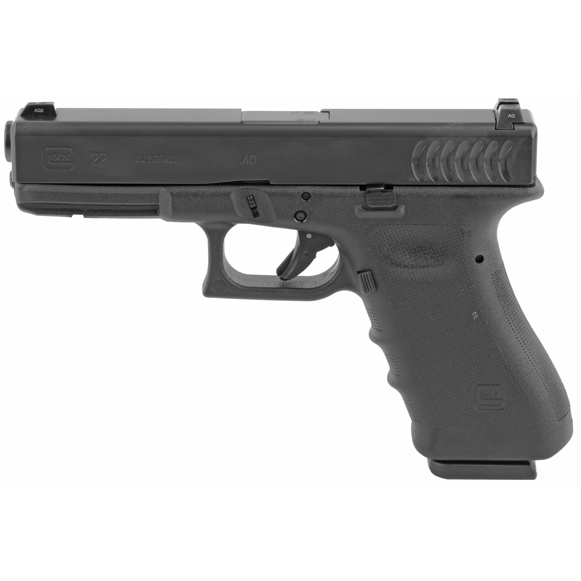 Glock 22 RTF Striker Fired 4.49″ 40 S&W 10rd Glock Night Sights – Black