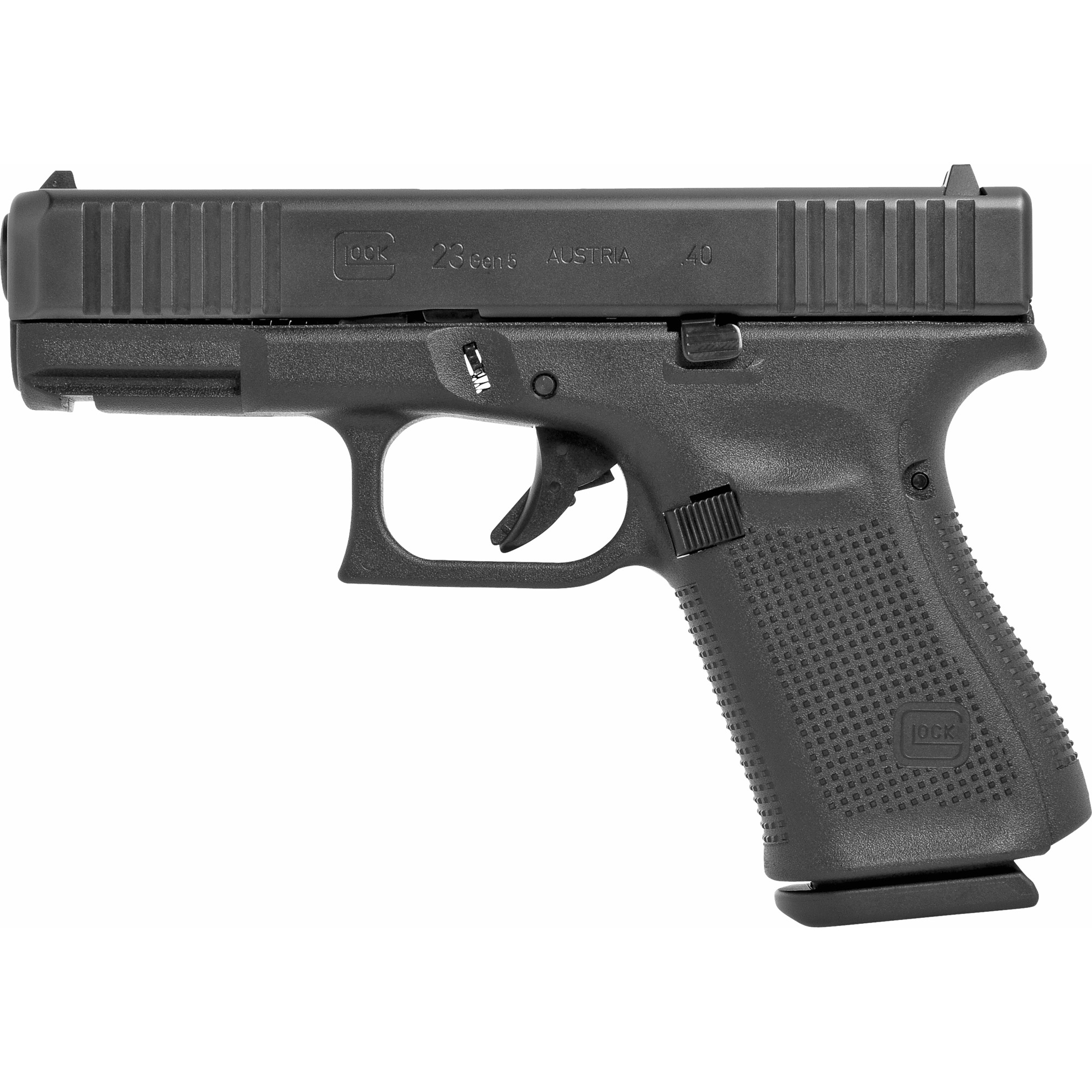 Glock 23 Gen5 Striker Fired 4.01″ 40 S&W 13rd Fixed Sights – Black