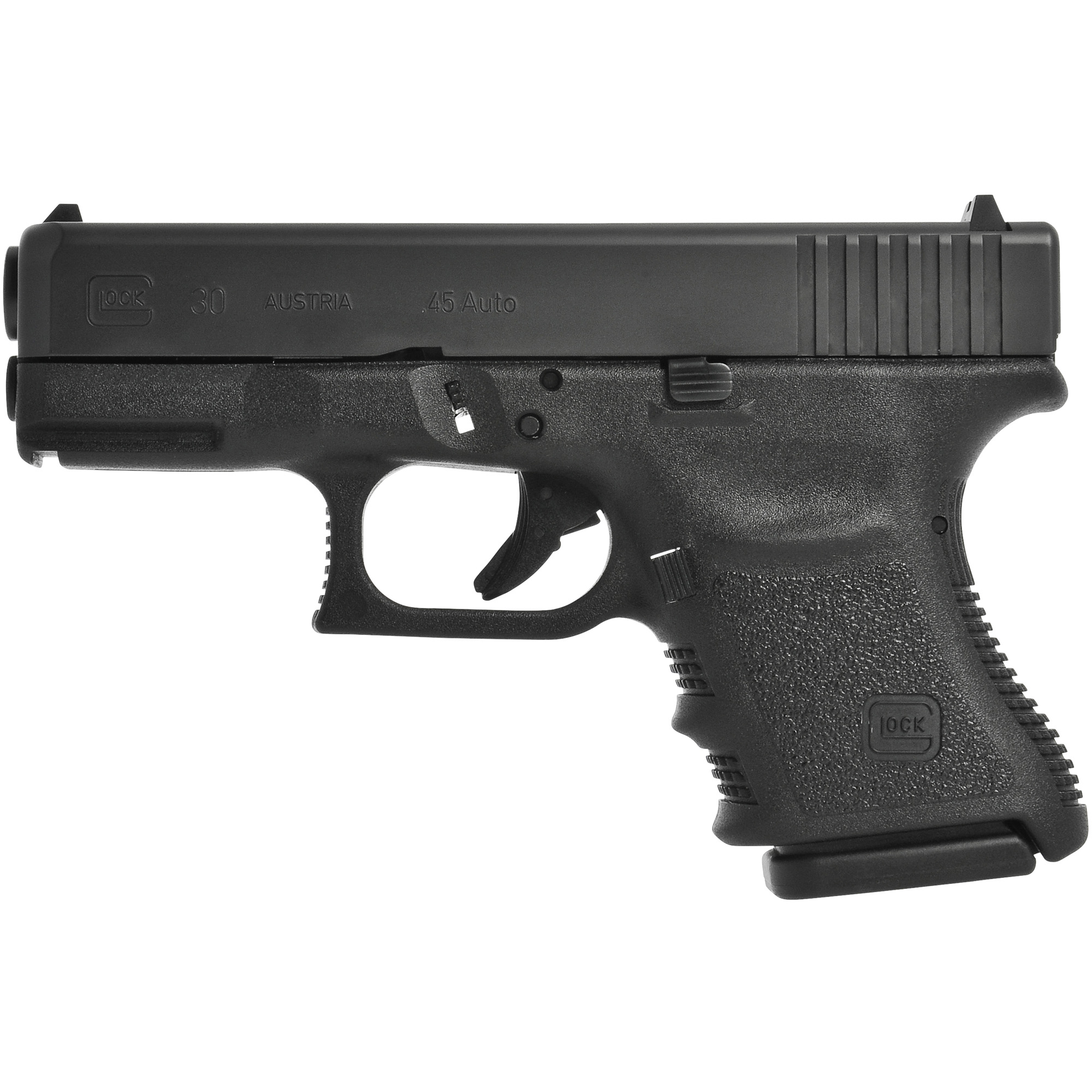 Glock 30SF Striker Fired 3.78″ 45 ACP 10rd Fixed Sights – Black