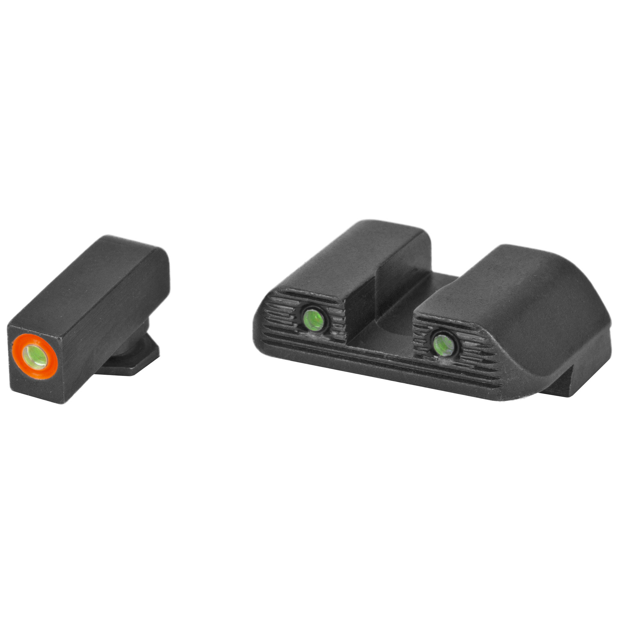 Glock Glock Generation 3/4/17/19/22/23/24/26/27/33/34/35/37/38/39 Glock Bold Sights By Ameriglo Night Sight – Orange Outline