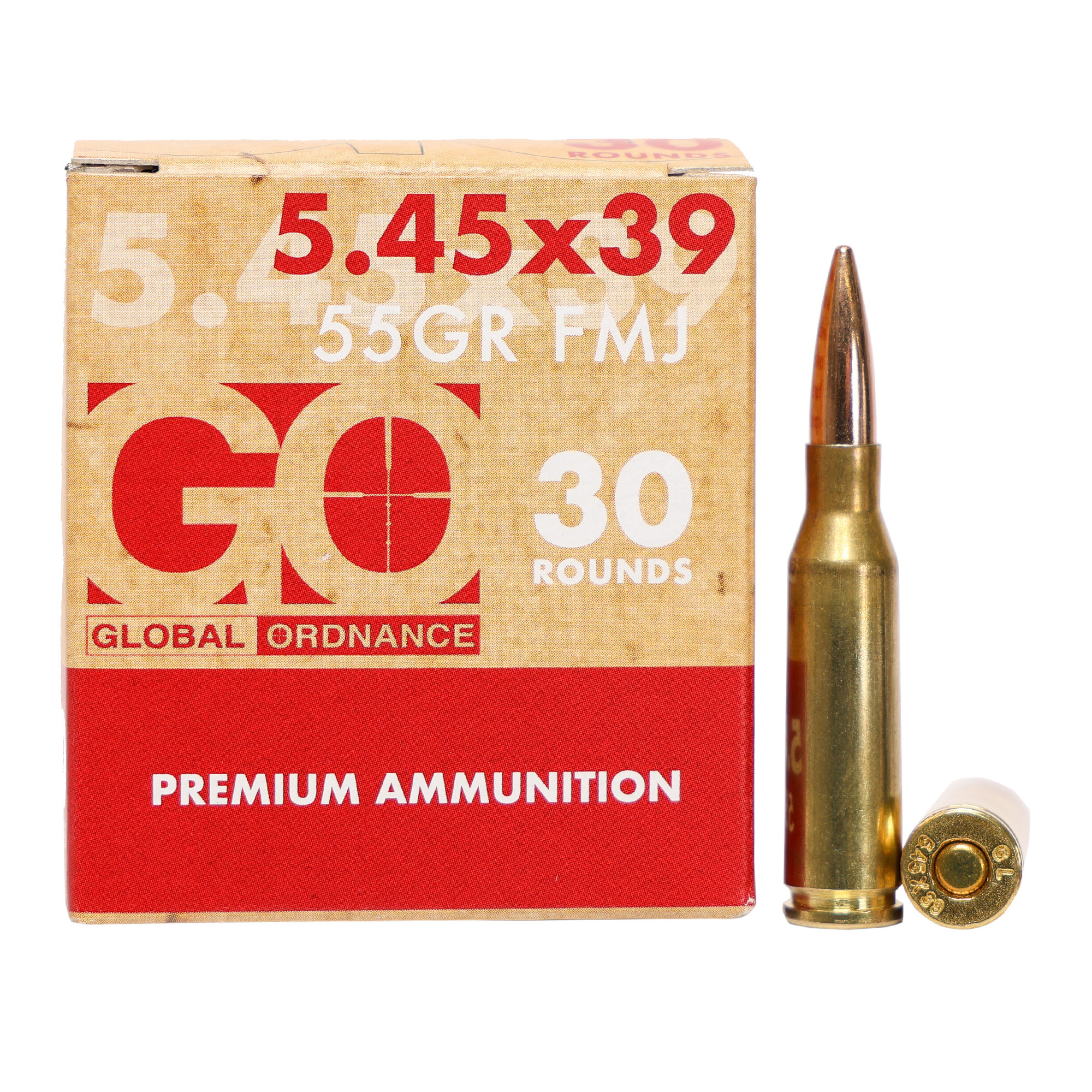 Global Ordnance Rifle 5.45X39 55gr Full Metal Jacket – 30rd