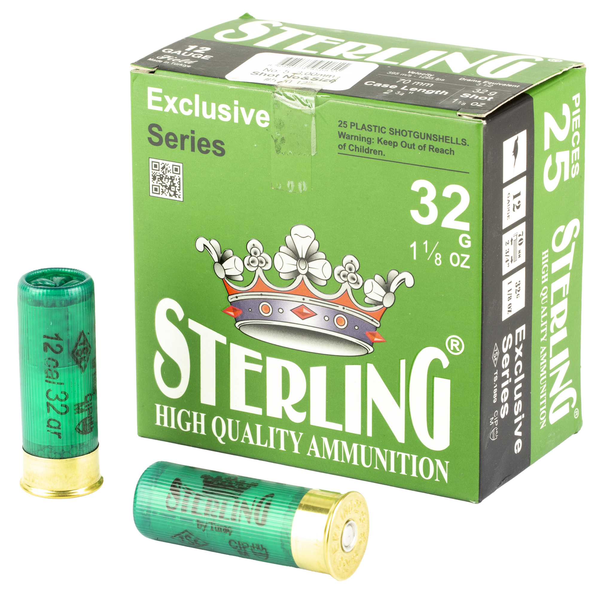 Sterling Exclusive Series 12 Gauge 2.75″ #5 Shot – 25rd