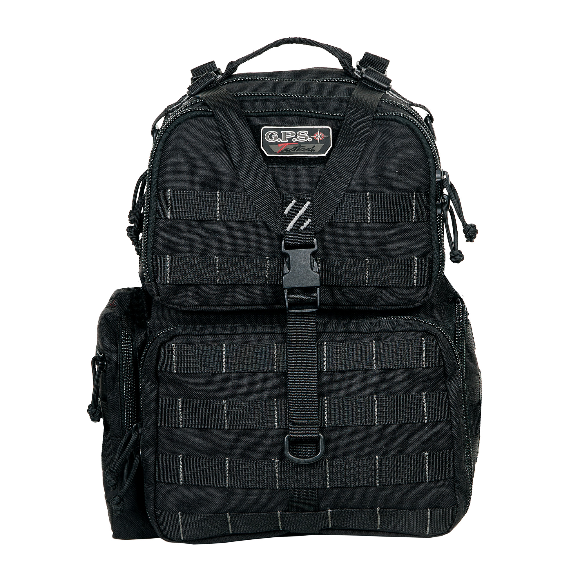 GPS Tactical Nylon Backpack – Black