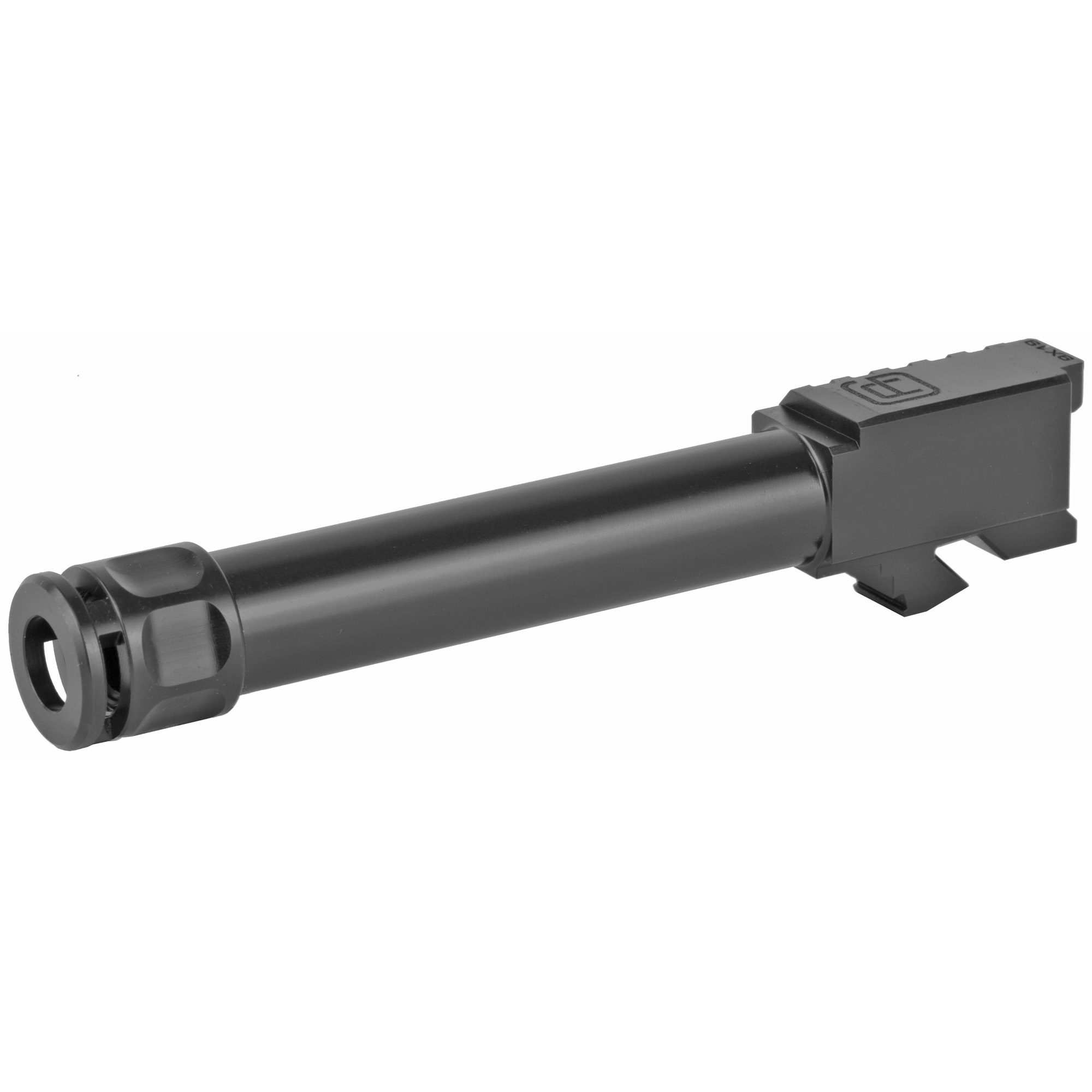 Griffin Armament Glock 19 Gen5 ATM 1/2×28 Threaded Barrel w/Micro Carry Comp – Nitride