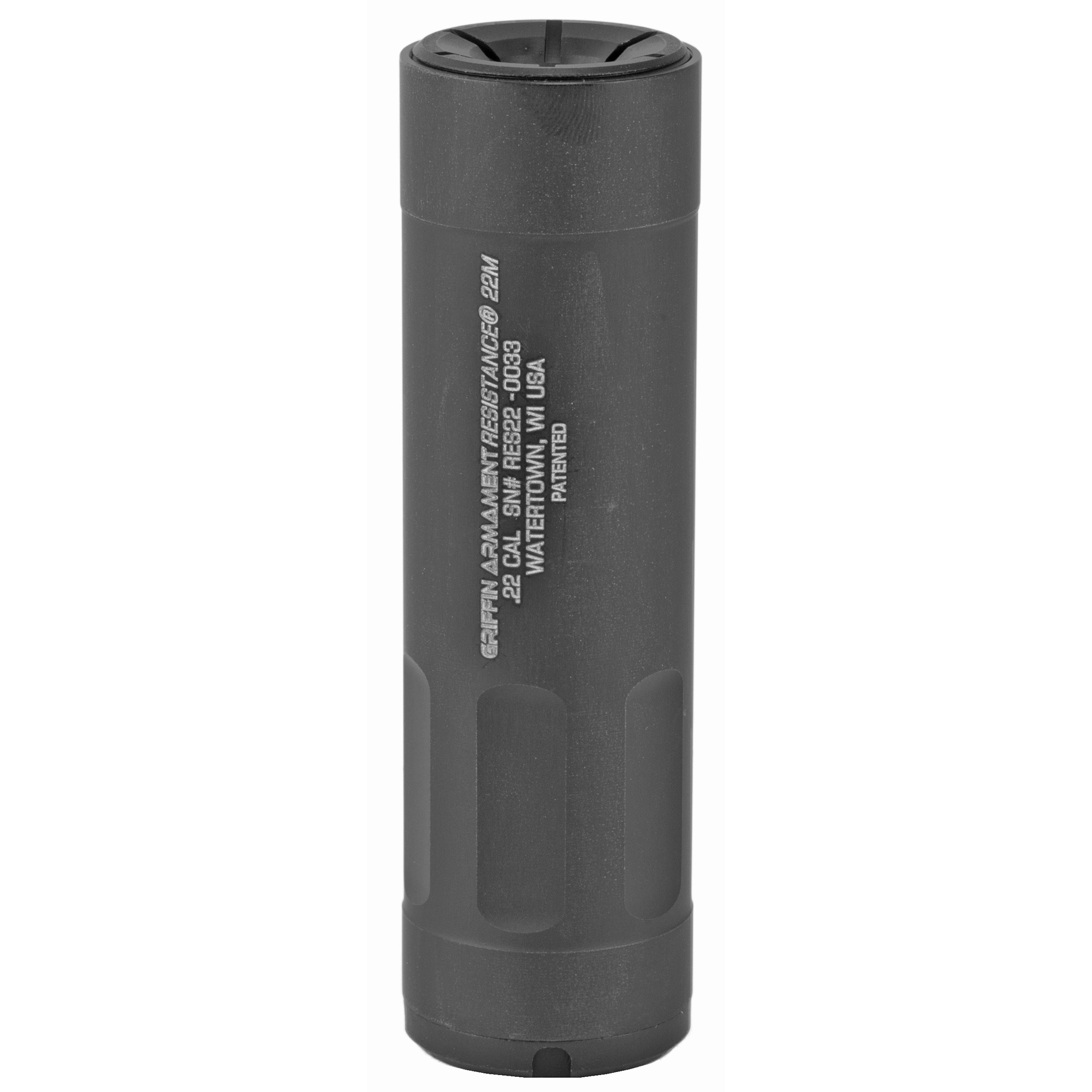 Griffin Armament Resistance 22M Suppressor 22 Caliber 7075 Aluminum – Black