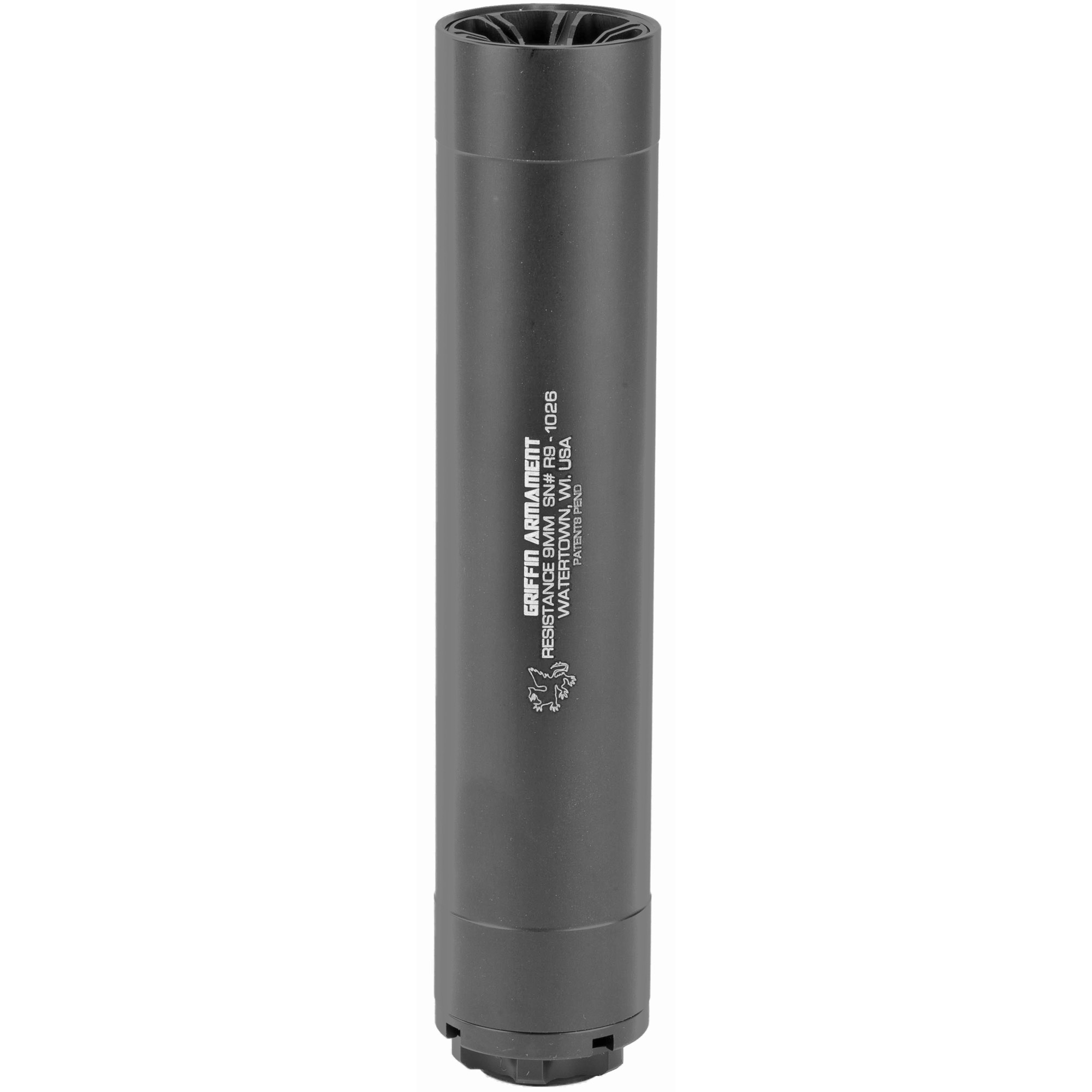 Griffin Armament Resistance 9 Suppressor 9MM – Black