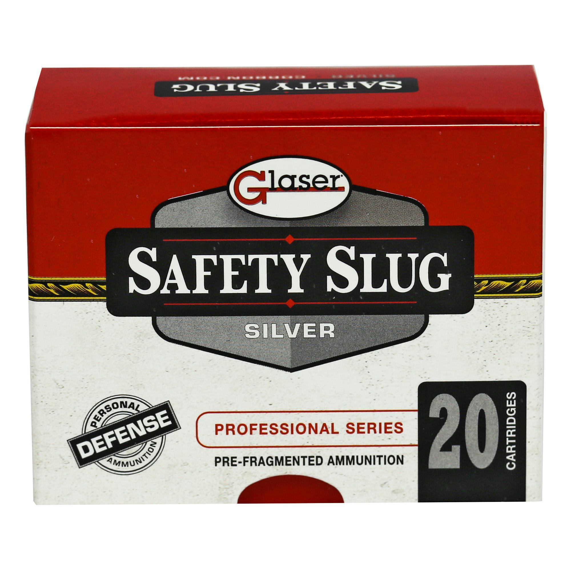 Glaser Silver 380 ACP 70gr Pre-Fragmented – 20rd