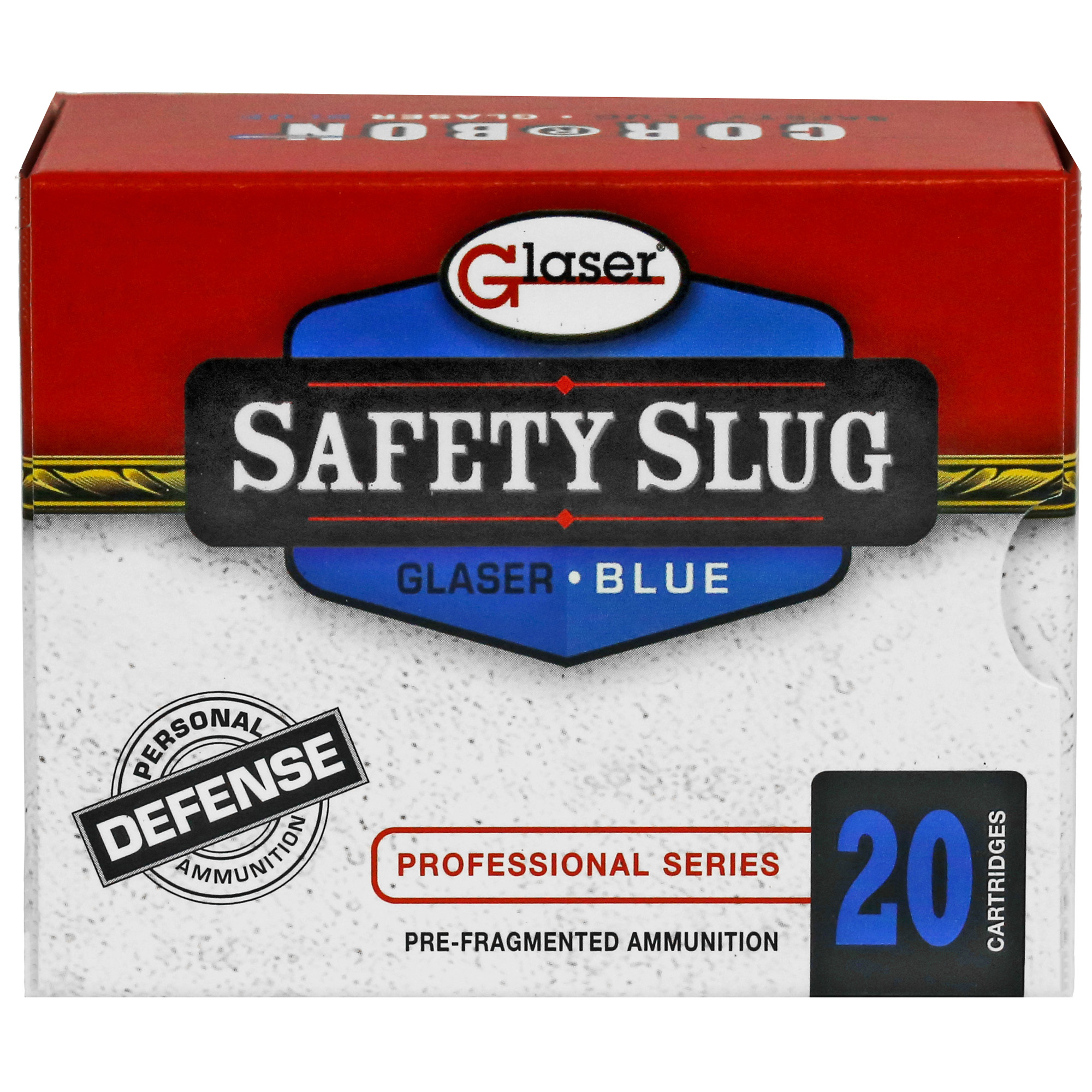 Glaser Blue 38 Special +P 80gr Pre-Fragmented – 20rd