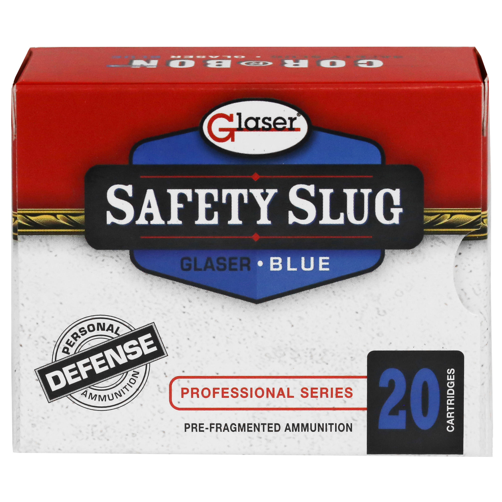 Glaser Blue 357 Magnum 80gr Pre-Fragmented – 20rd