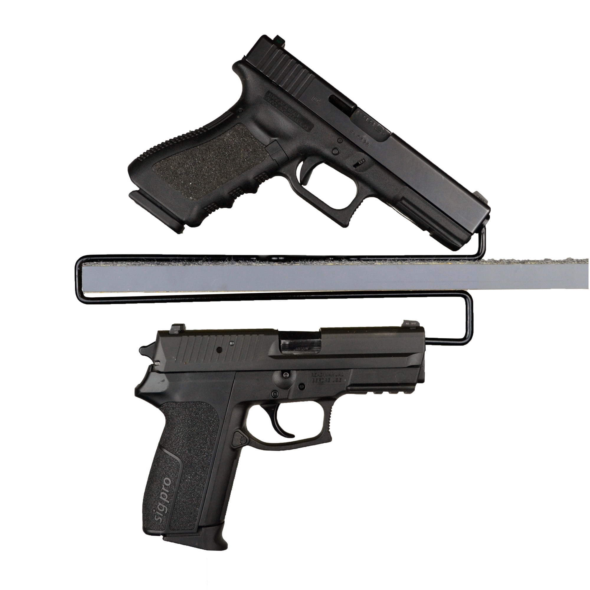 Gun Storage Solutions Handgun Hangers – Black