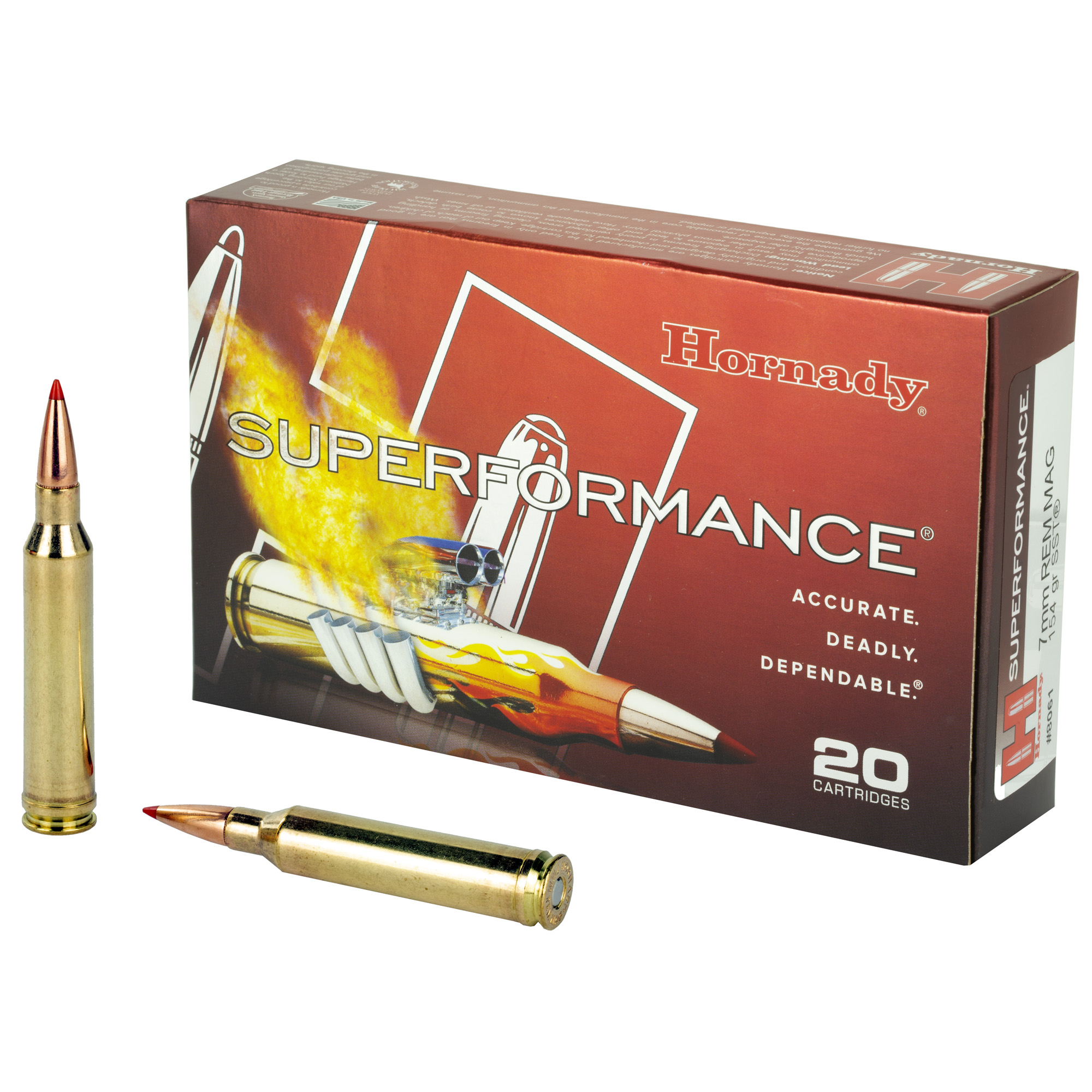 Hornady Superformance 7mm Remington 154gr SST – 20rd