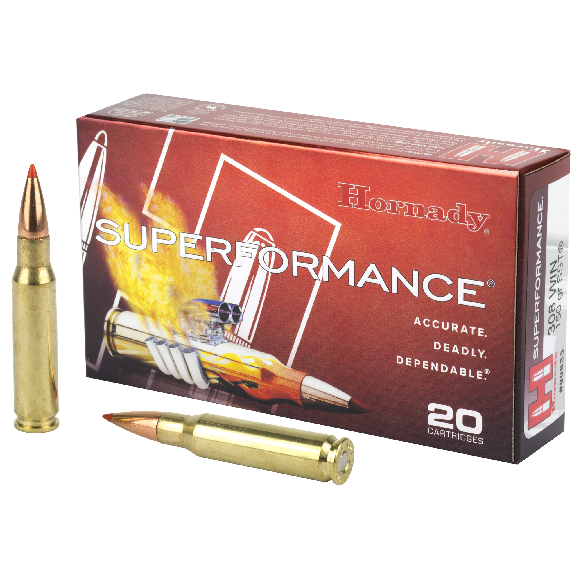 Hornady Superformance 308 Winchester 150gr SST – 20rd