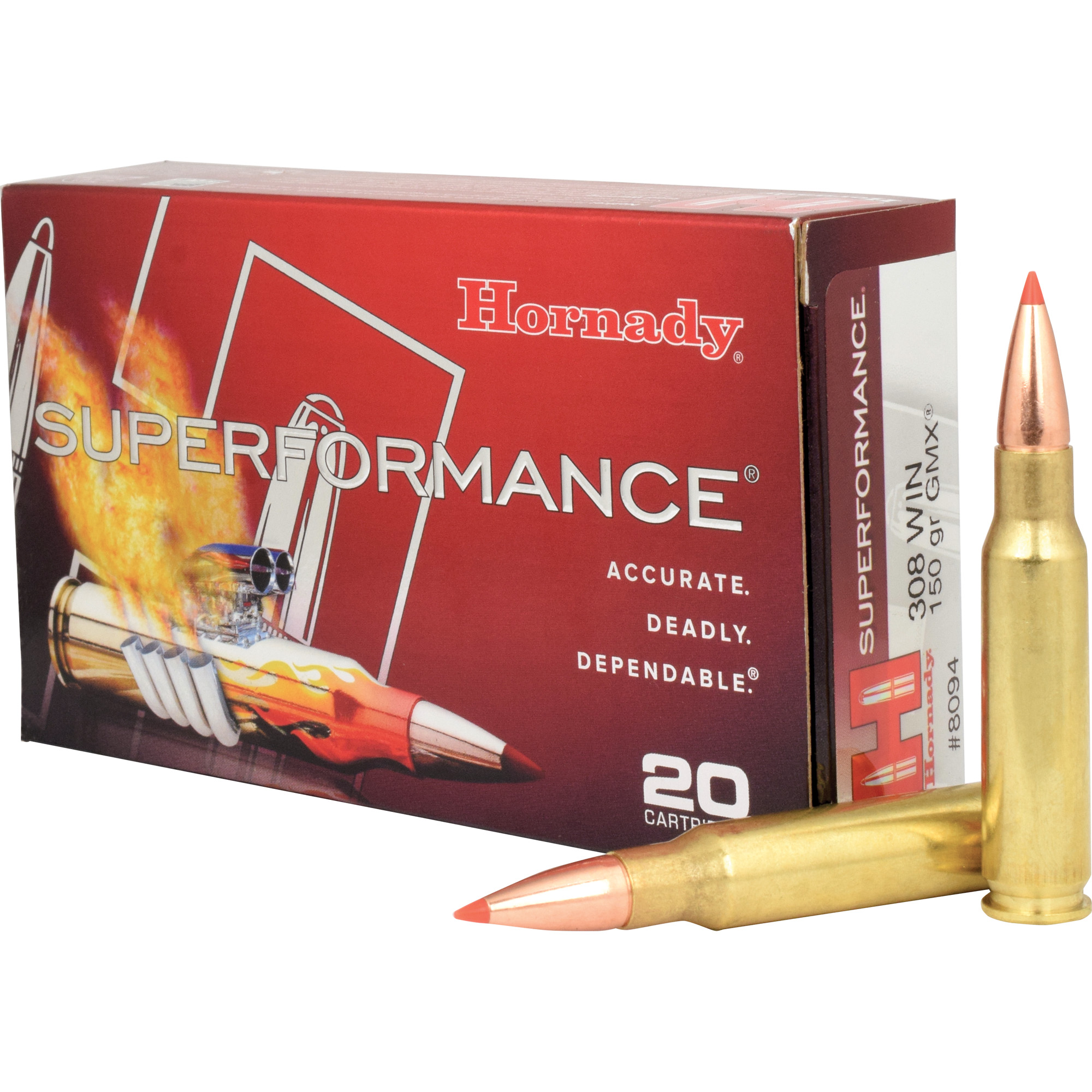 Hornady Superformance 308 Winchester 150gr CX – 20rd