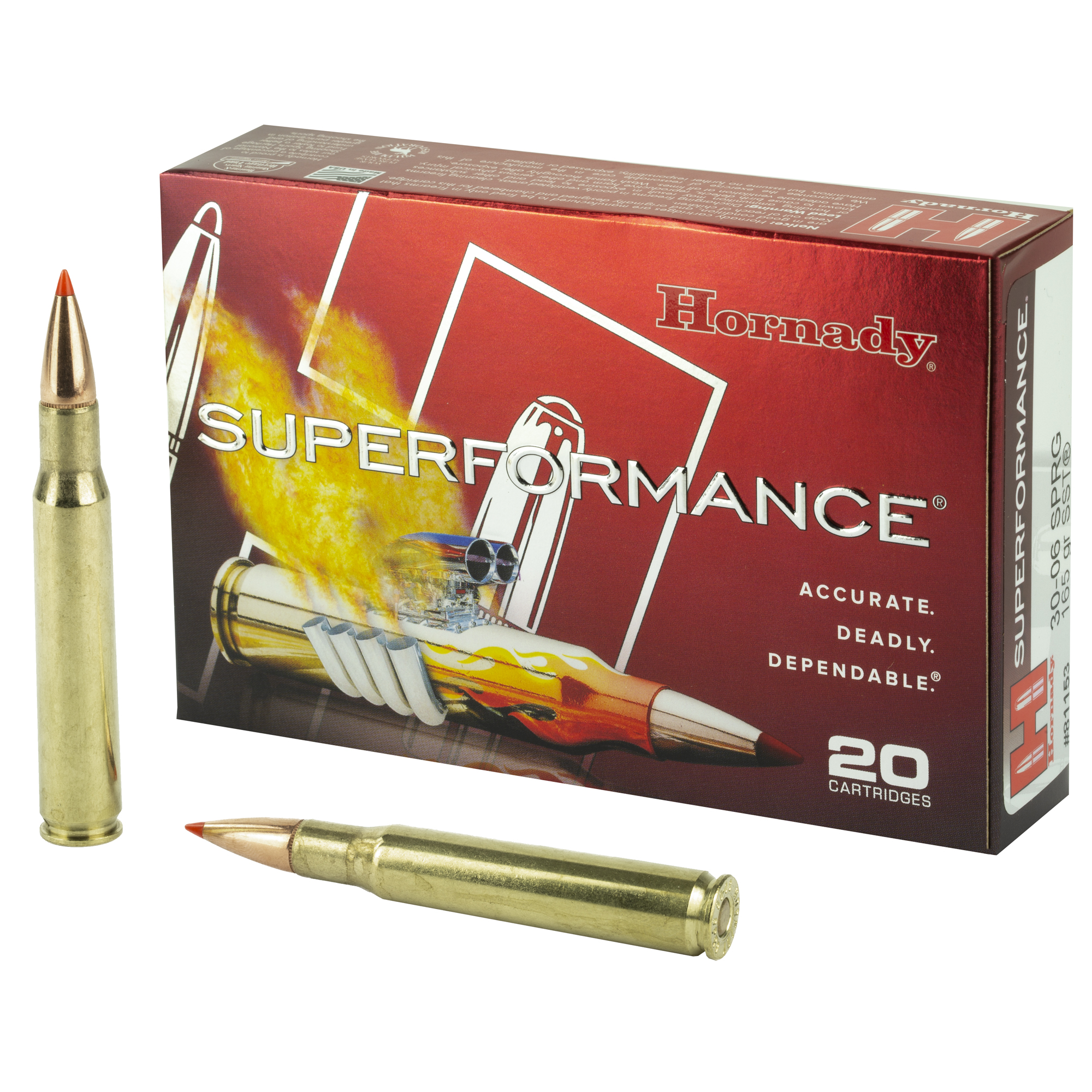 Hornady Superformance 30-06 Springfield 165gr SST – 20rd