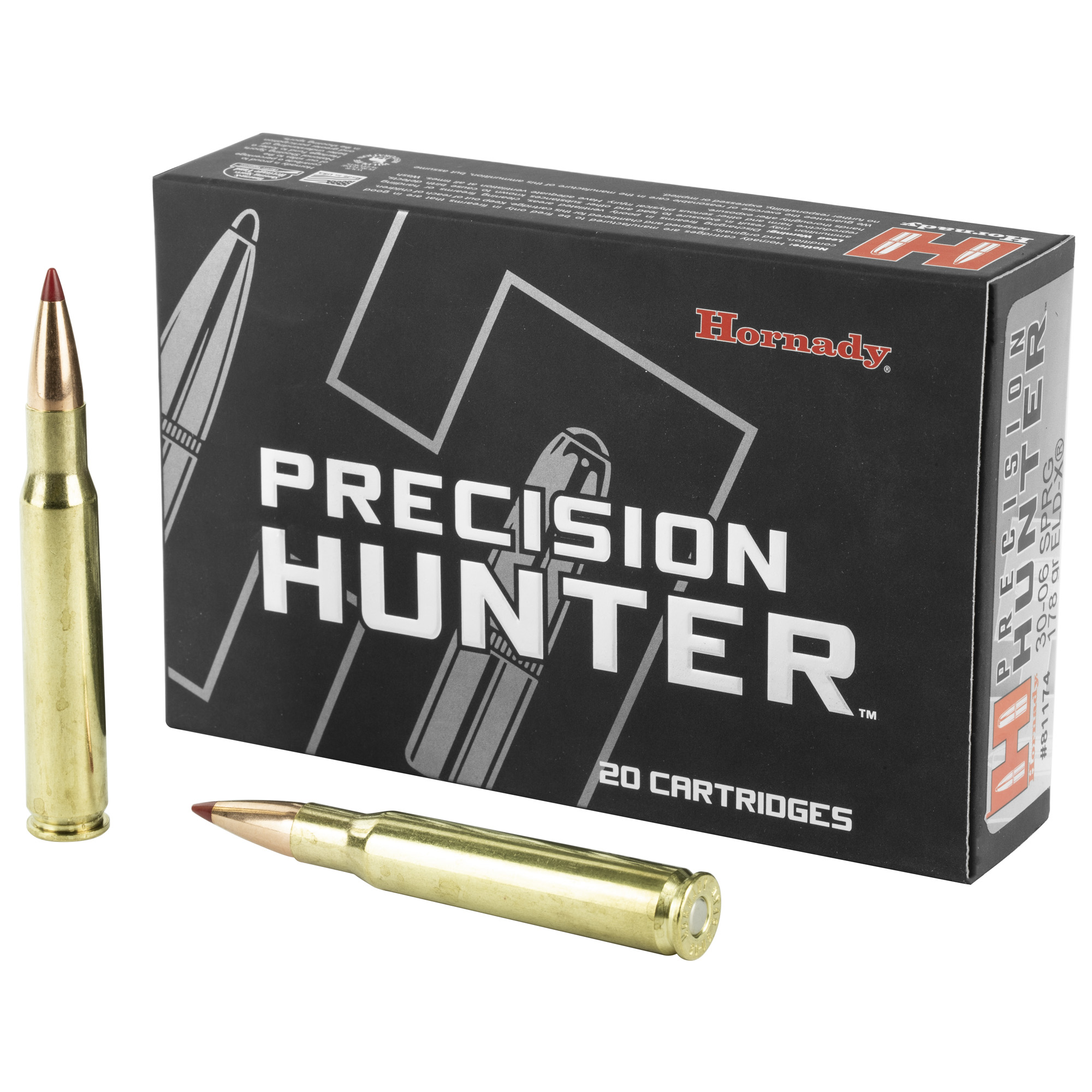 Hornady Precision Hunter 30-06 Springfield 178gr ELD-X – 20rd