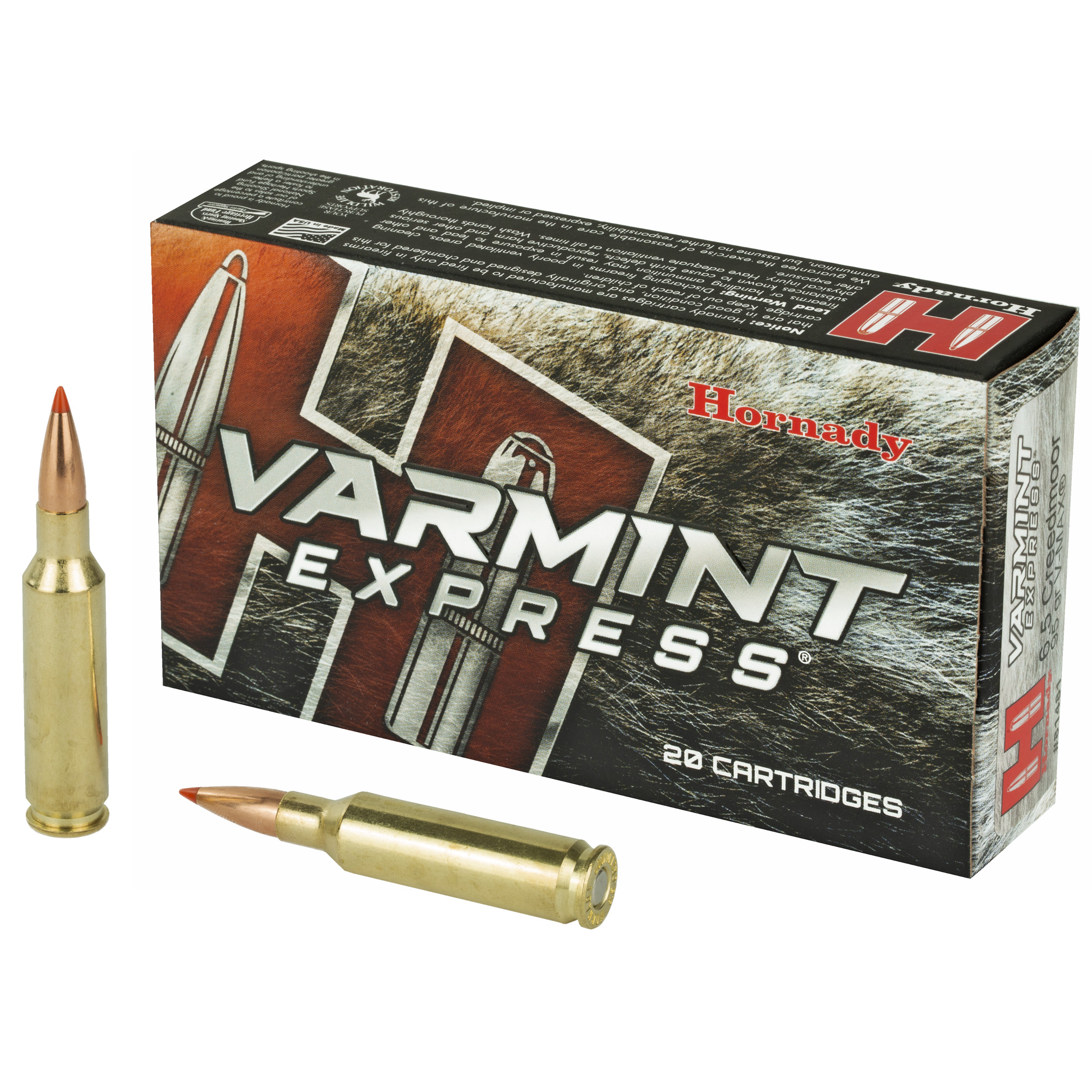 Hornady Varmint Express 6.5 Creedmoor 95gr V-Max – 20rd