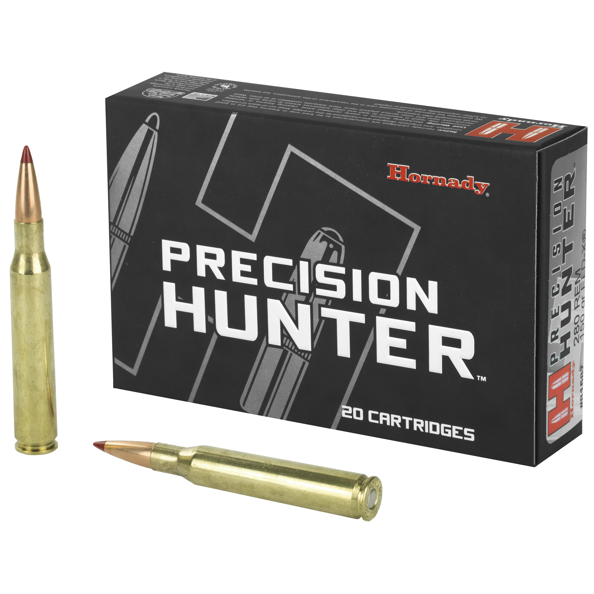 Hornady Precision Hunter 280 Remington 150gr ELD-X – 20rd