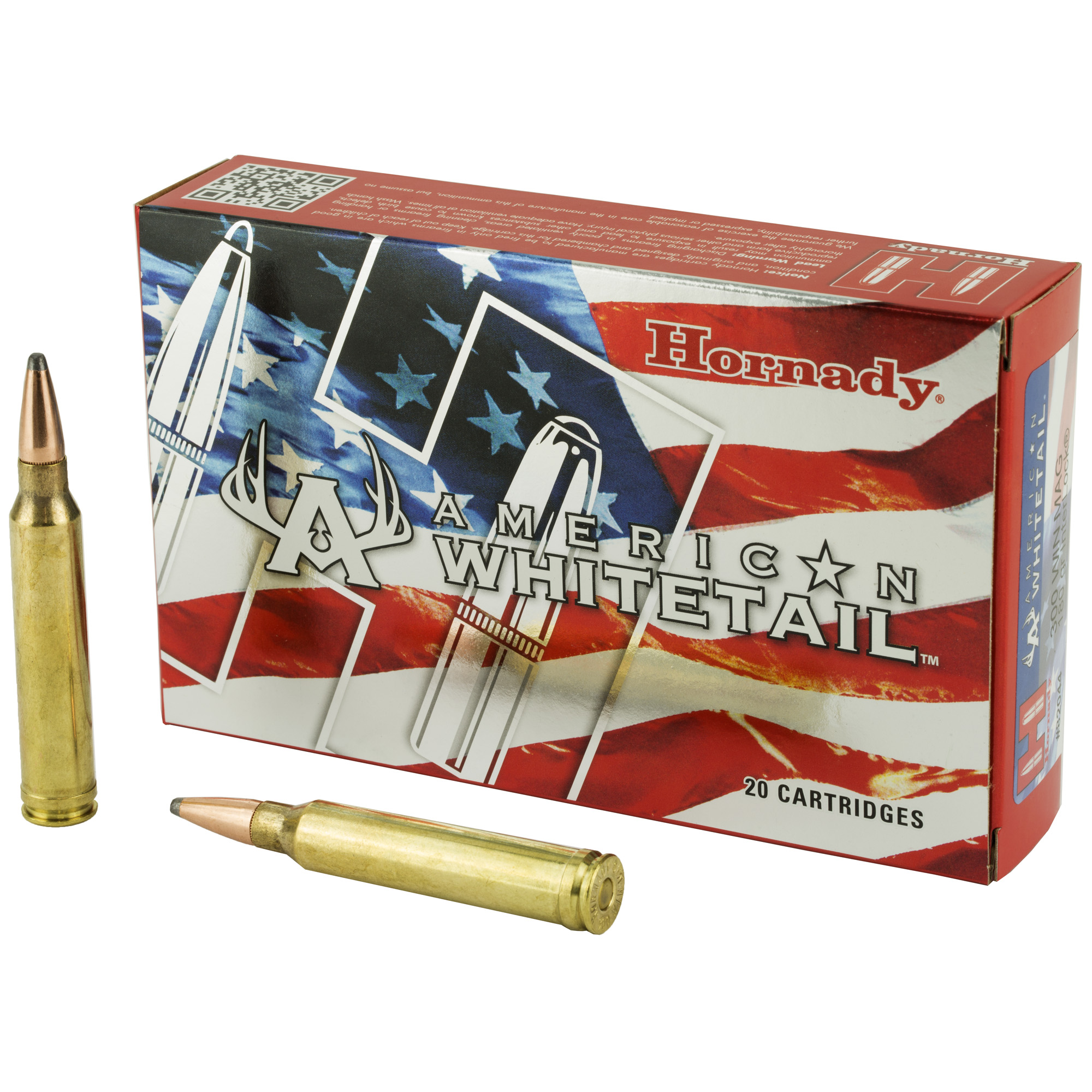 Hornady American Whitetail 300 Winchester Magnum 180gr InterLock – 20rd