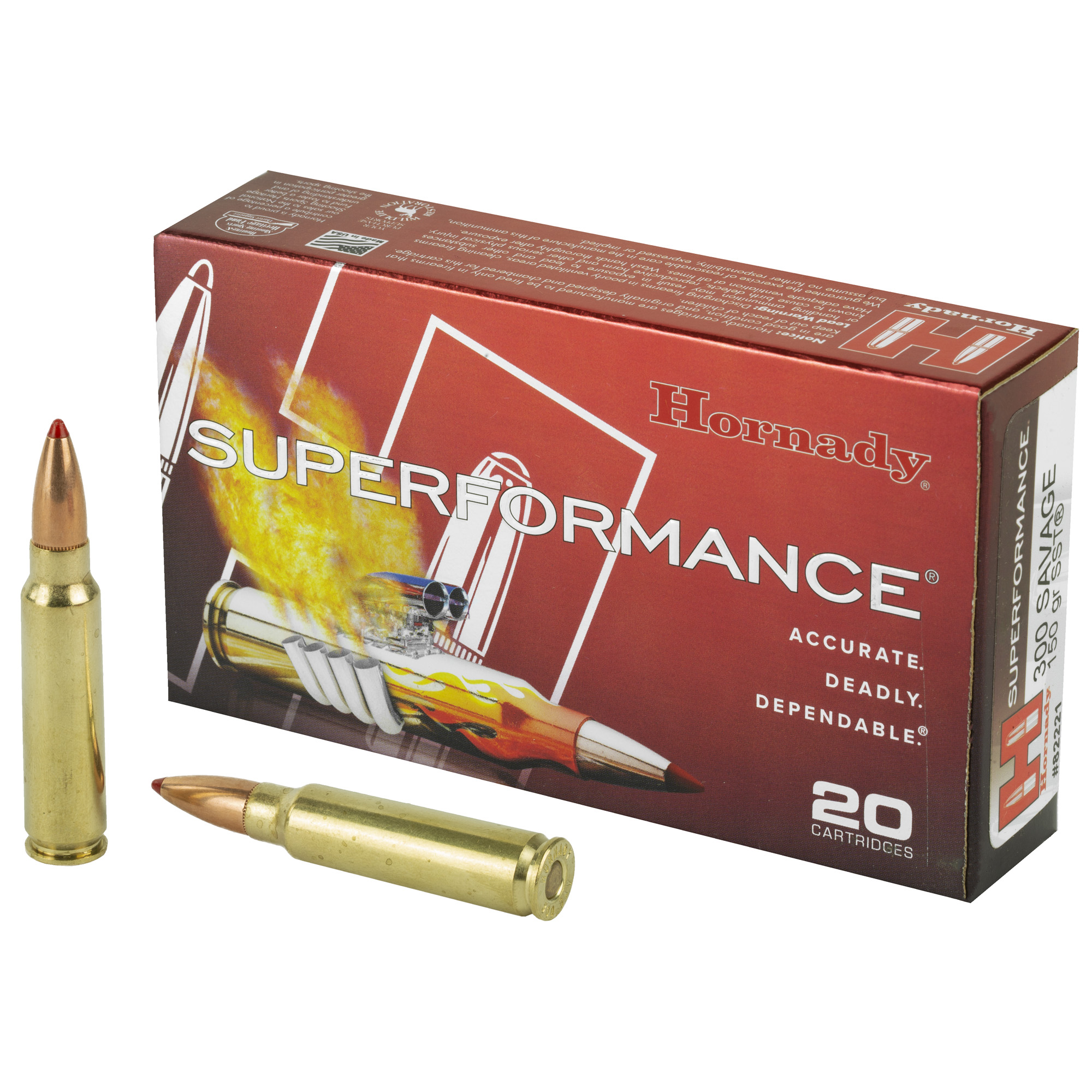 Hornady Superformance 300 Savage 150gr SST – 20rd