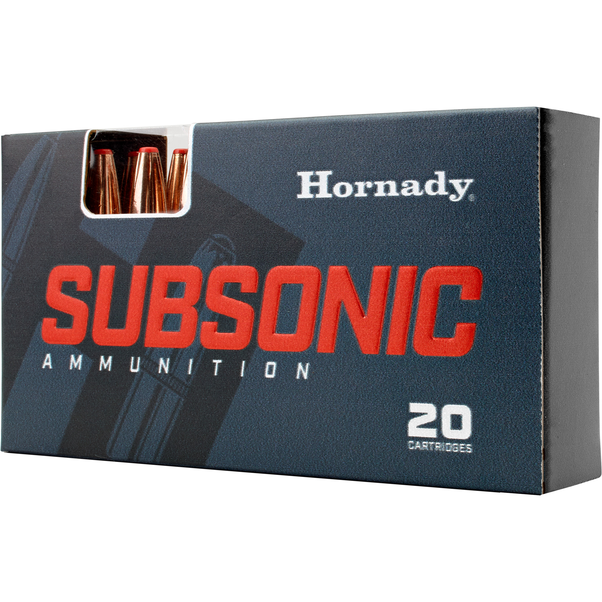 Hornady Subsonic 450 Bushmaster 395gr Sub-X – 20rd