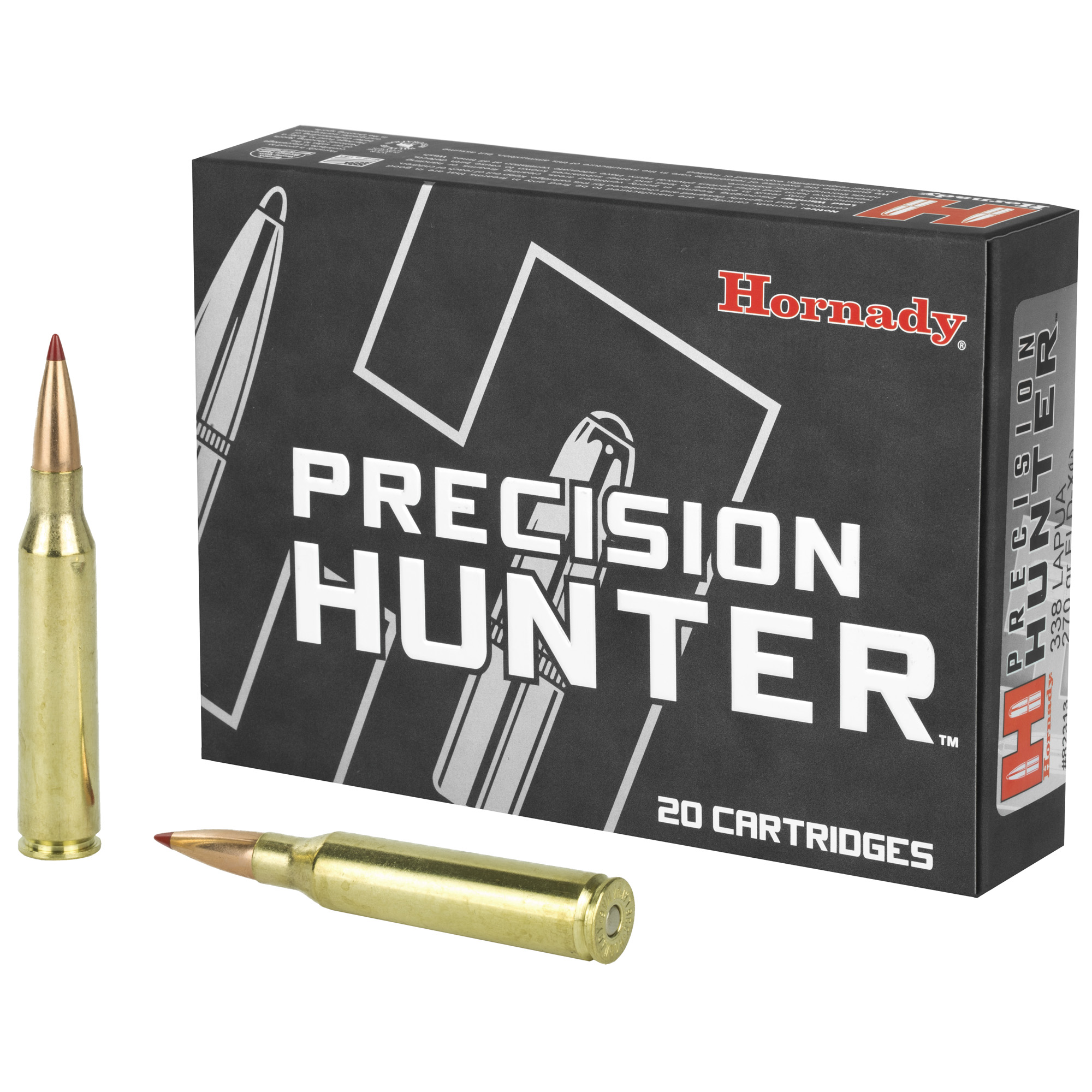 Hornady Precision Hunter 338 Lapua 270gr ELD-X – 20rd