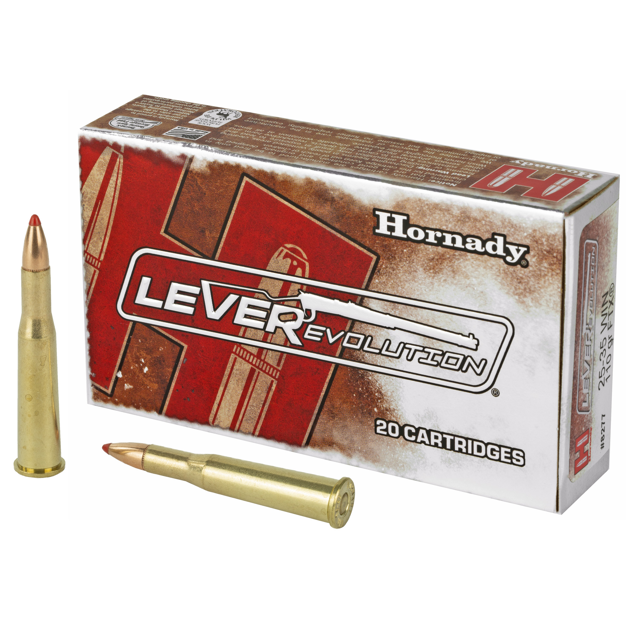 Hornady LeverEvolution 25-35 Winchester 110gr FlexTip – 20rd