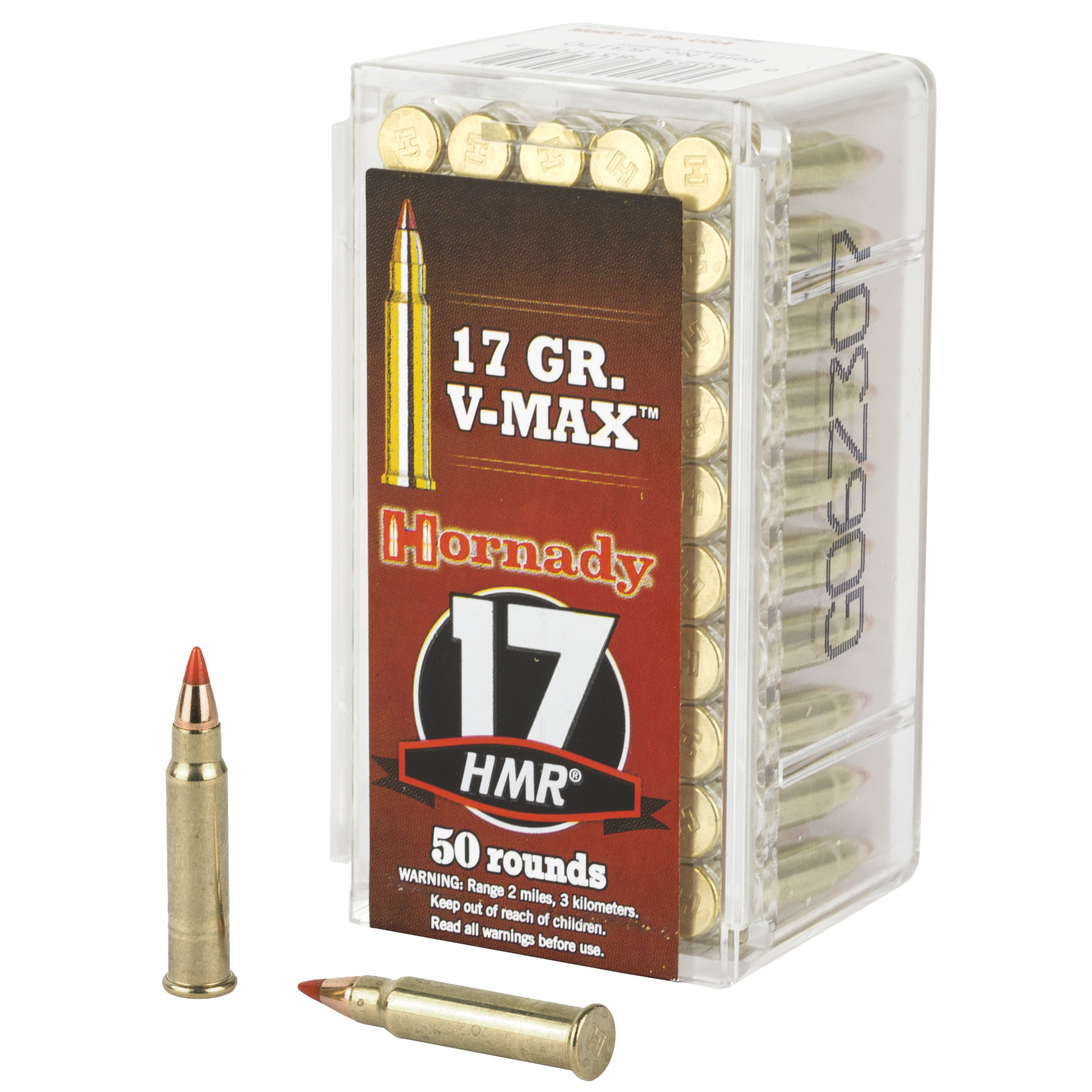 Hornady Varmint Express 17 HMR 17gr V-Max – 50rd