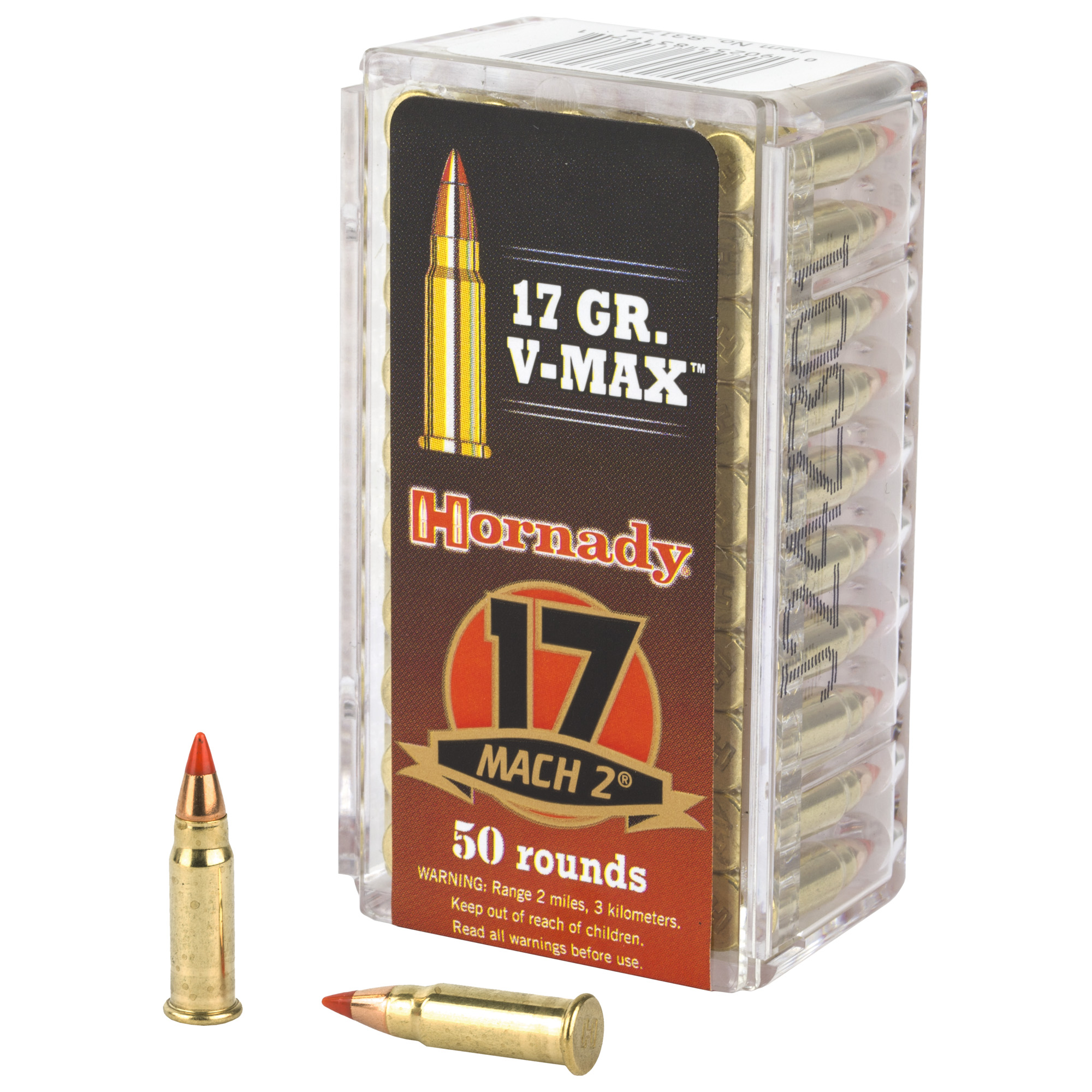 Hornady Varmint Express 17 Hornady Mach 2 17gr V-Max – 50rd