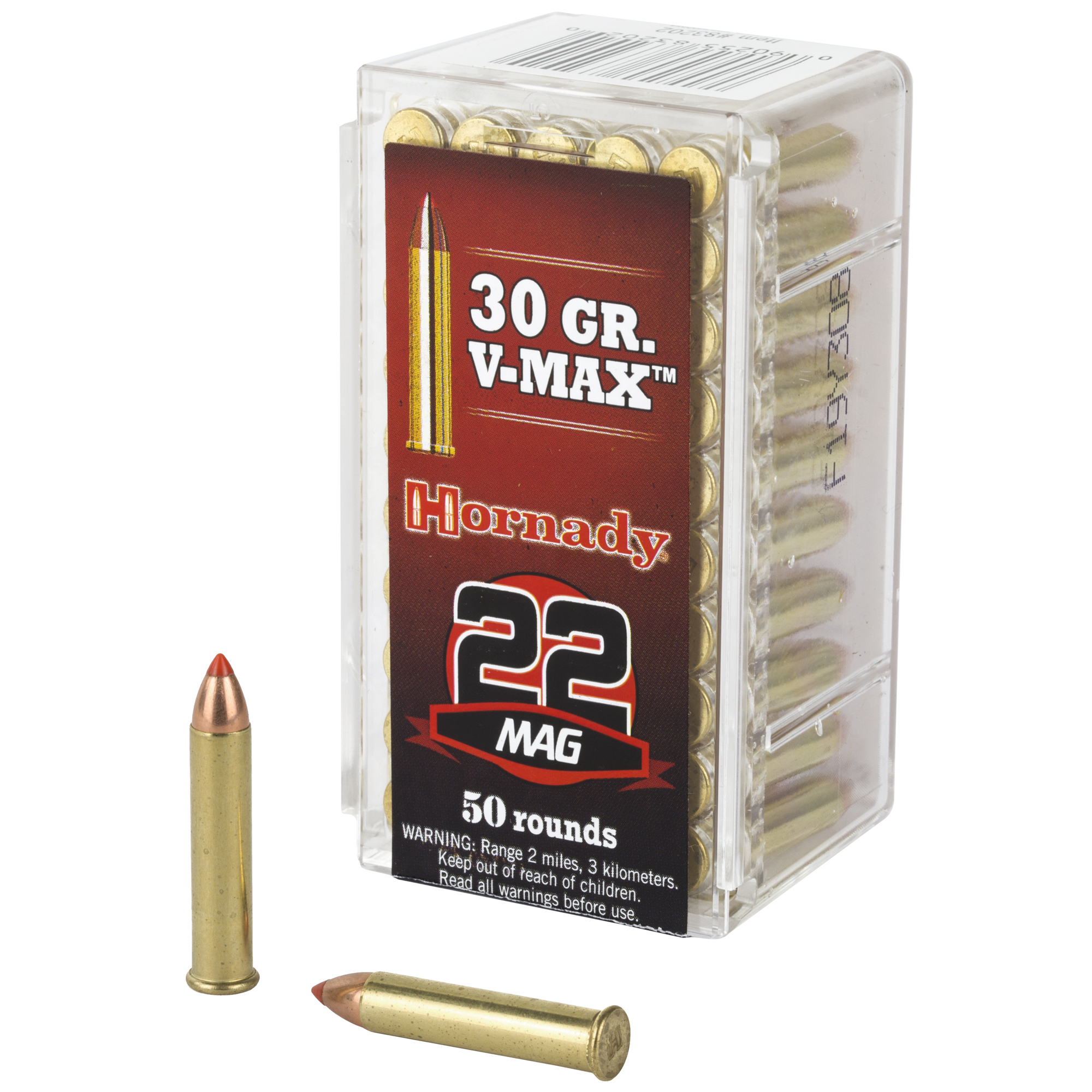 Hornady Varmint Express 22 WMR 30gr V-Max – 50rd