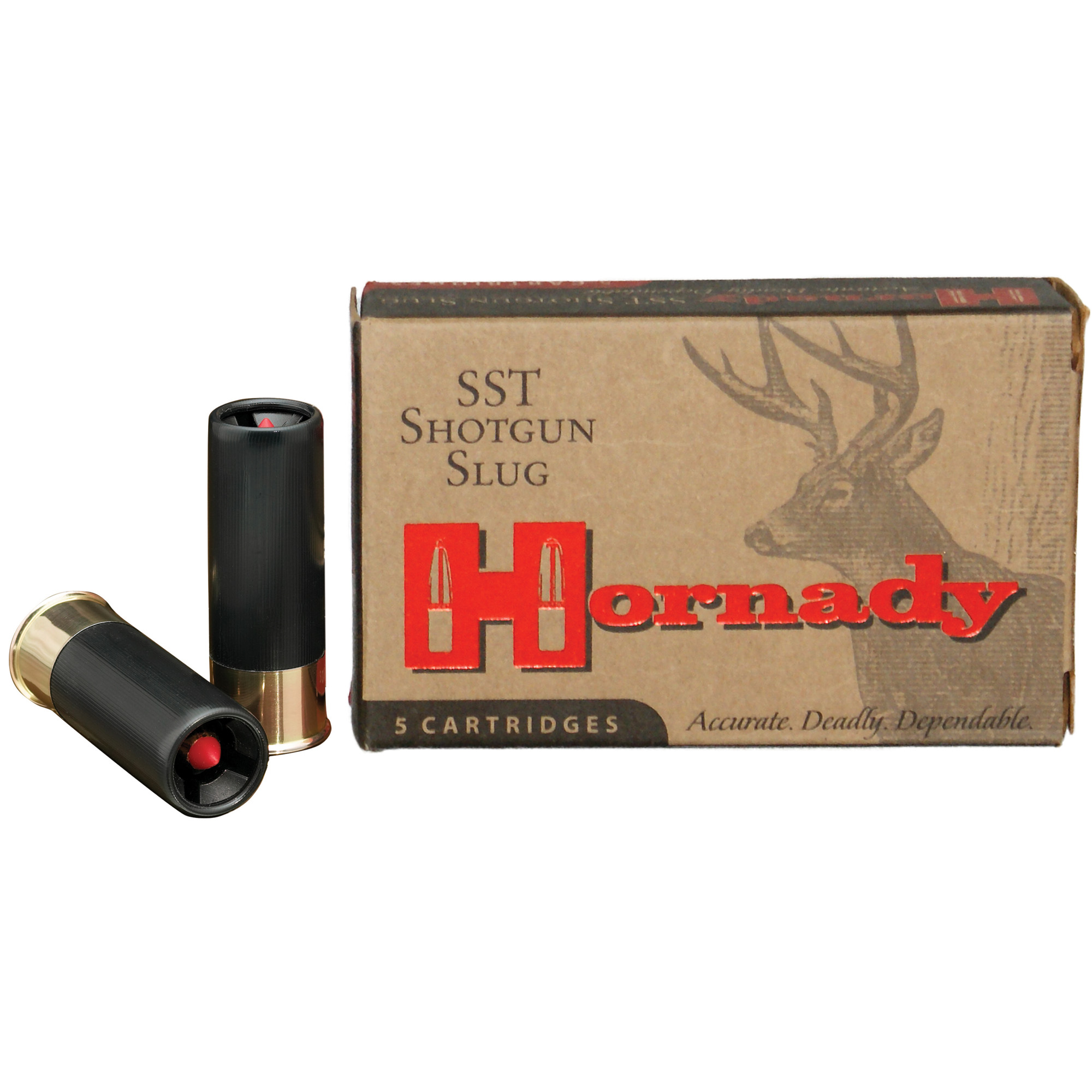 Hornady SST 12 Gauge 2.75″ 300gr Sabot Slug – 5rd