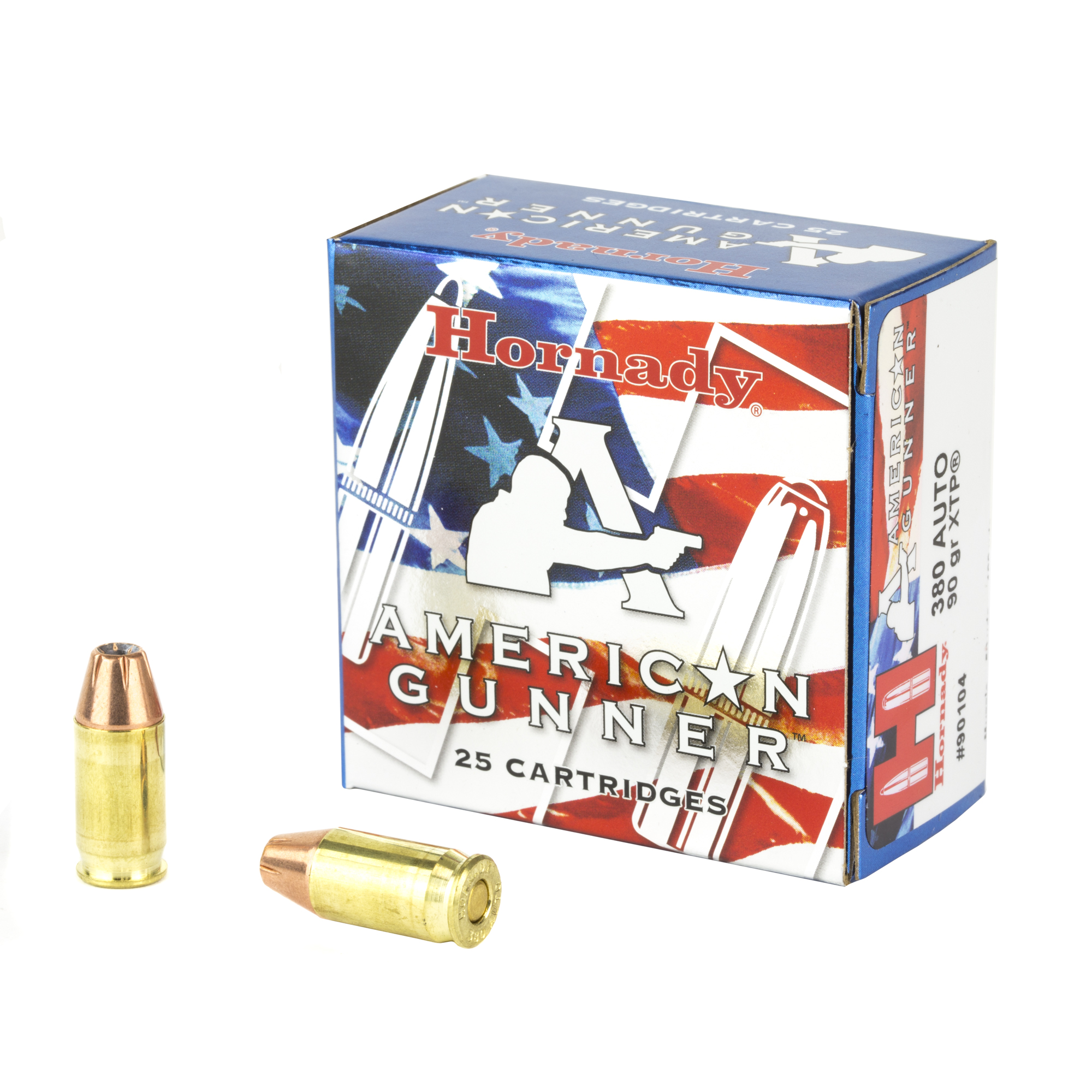 Hornady American Gunner 380 ACP 90gr XTP – 25rd