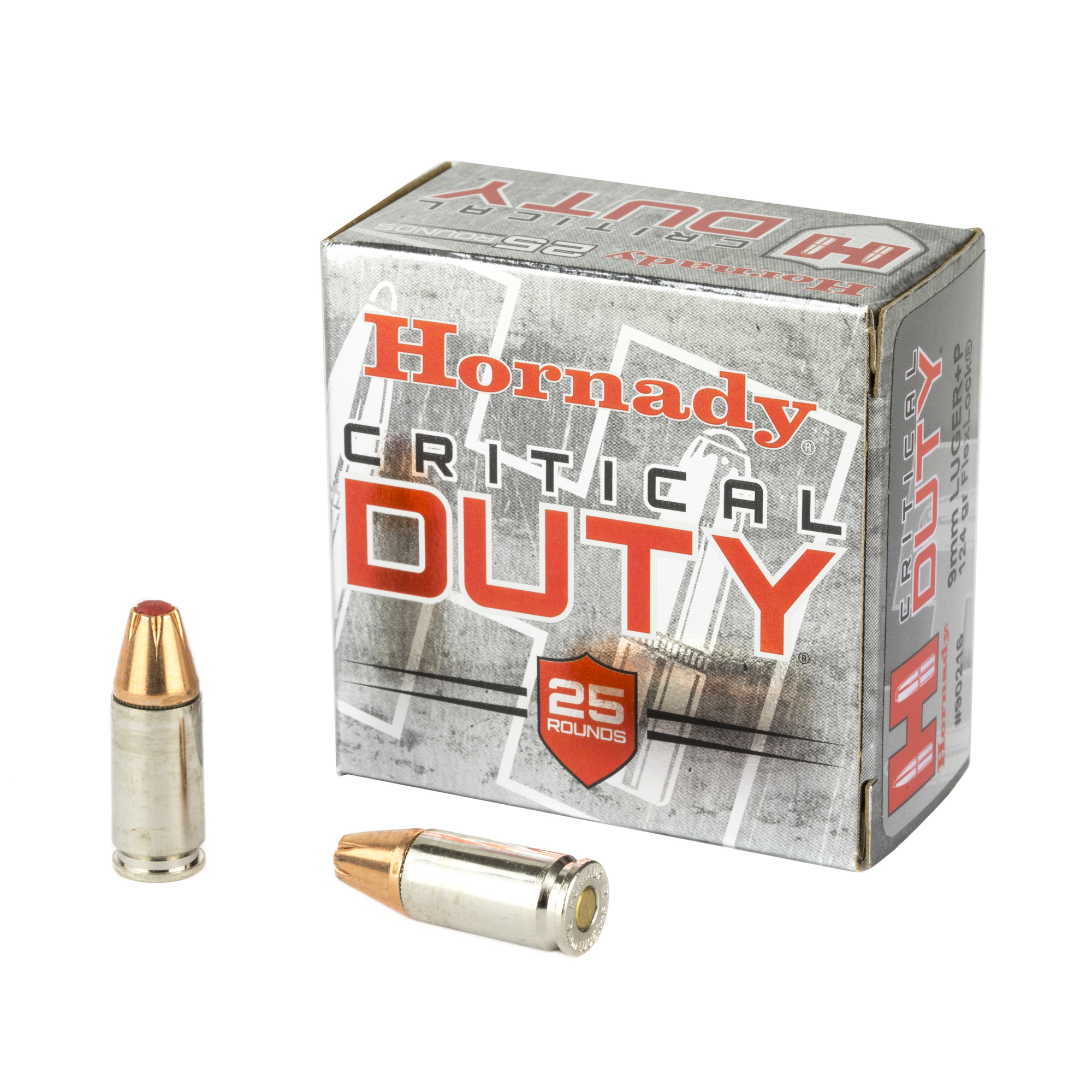 Hornady Critical Duty 9mm 124gr FlexLock Duty – 25rd