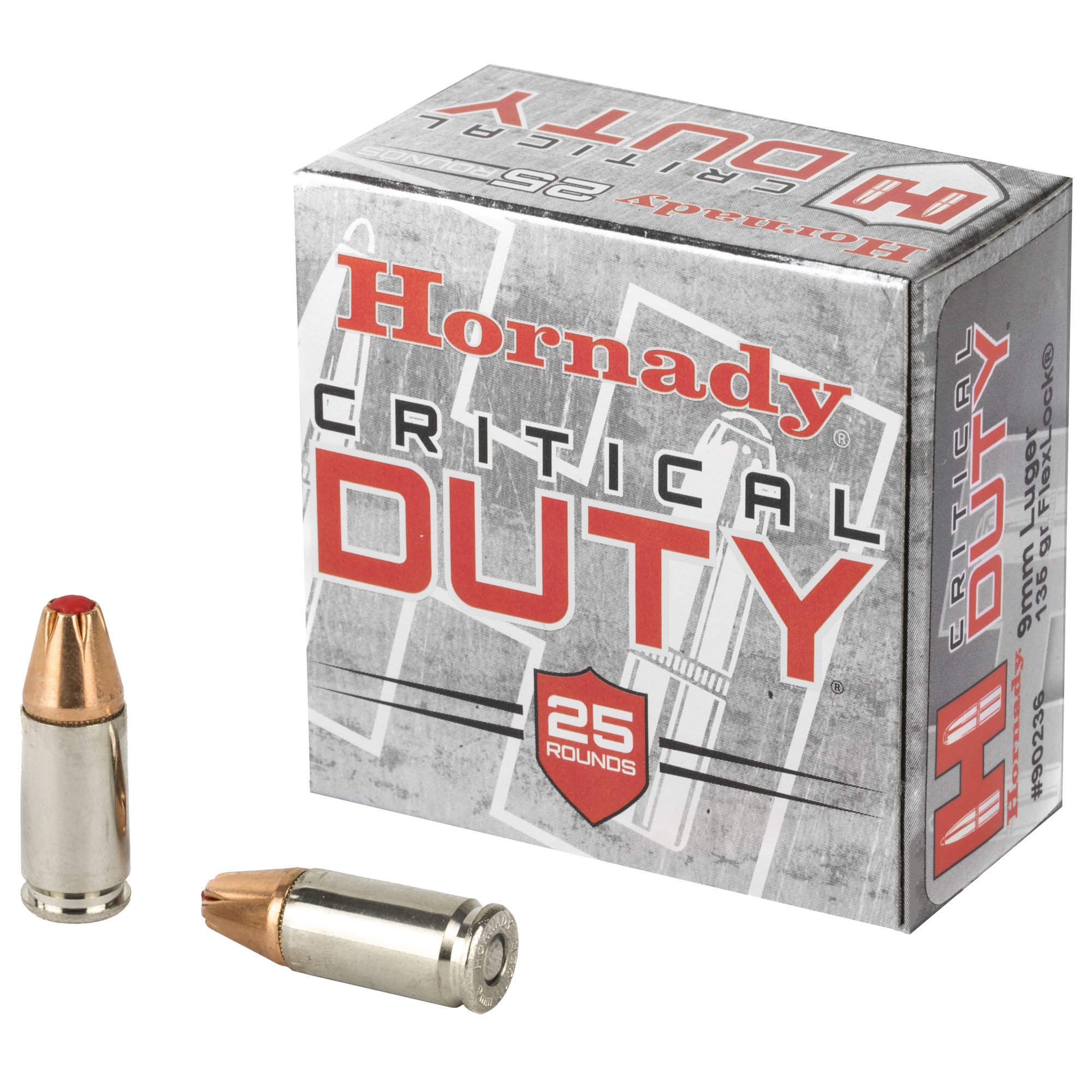 Hornady Critical Duty 9mm 135gr FlexLock Duty – 25rd