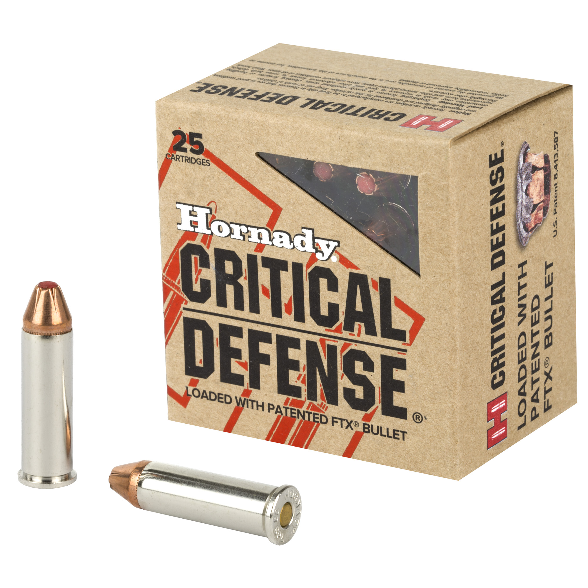 Hornady Critical Defense 38 Special 110gr FlexTip – 25rd