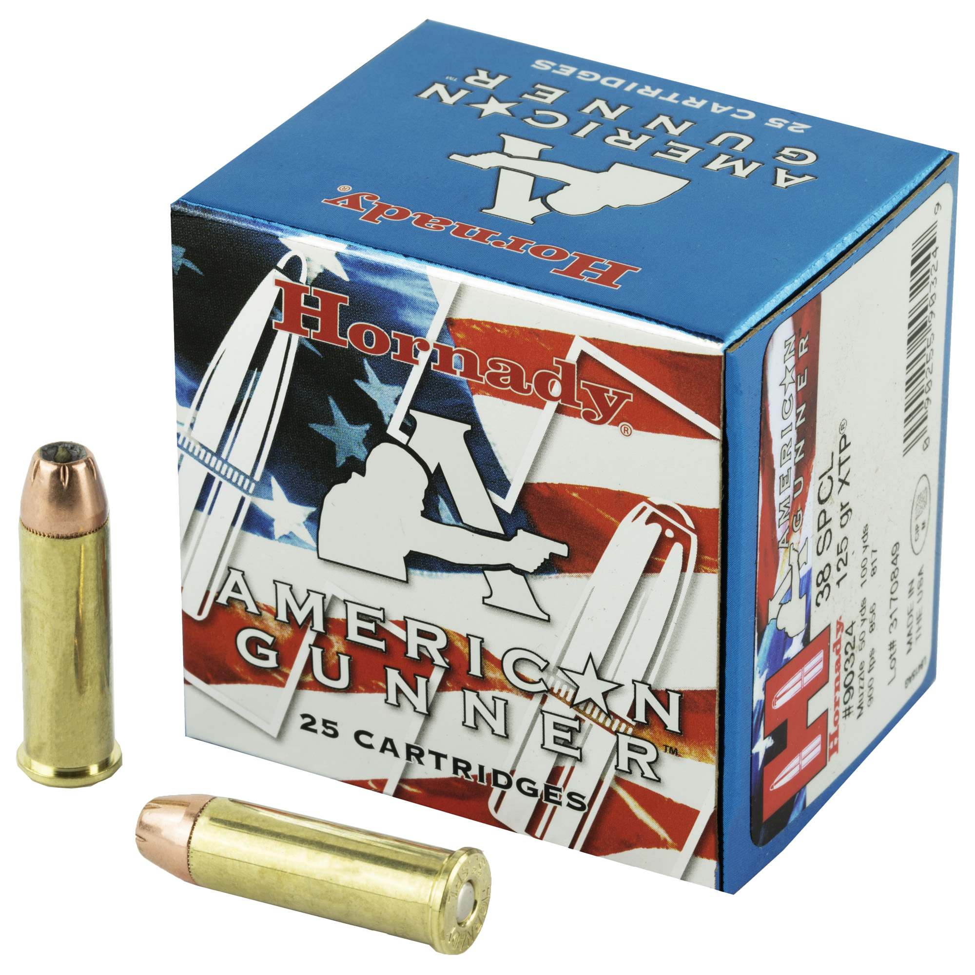 Hornady American Gunner 38 Special 125gr XTP – 25rd