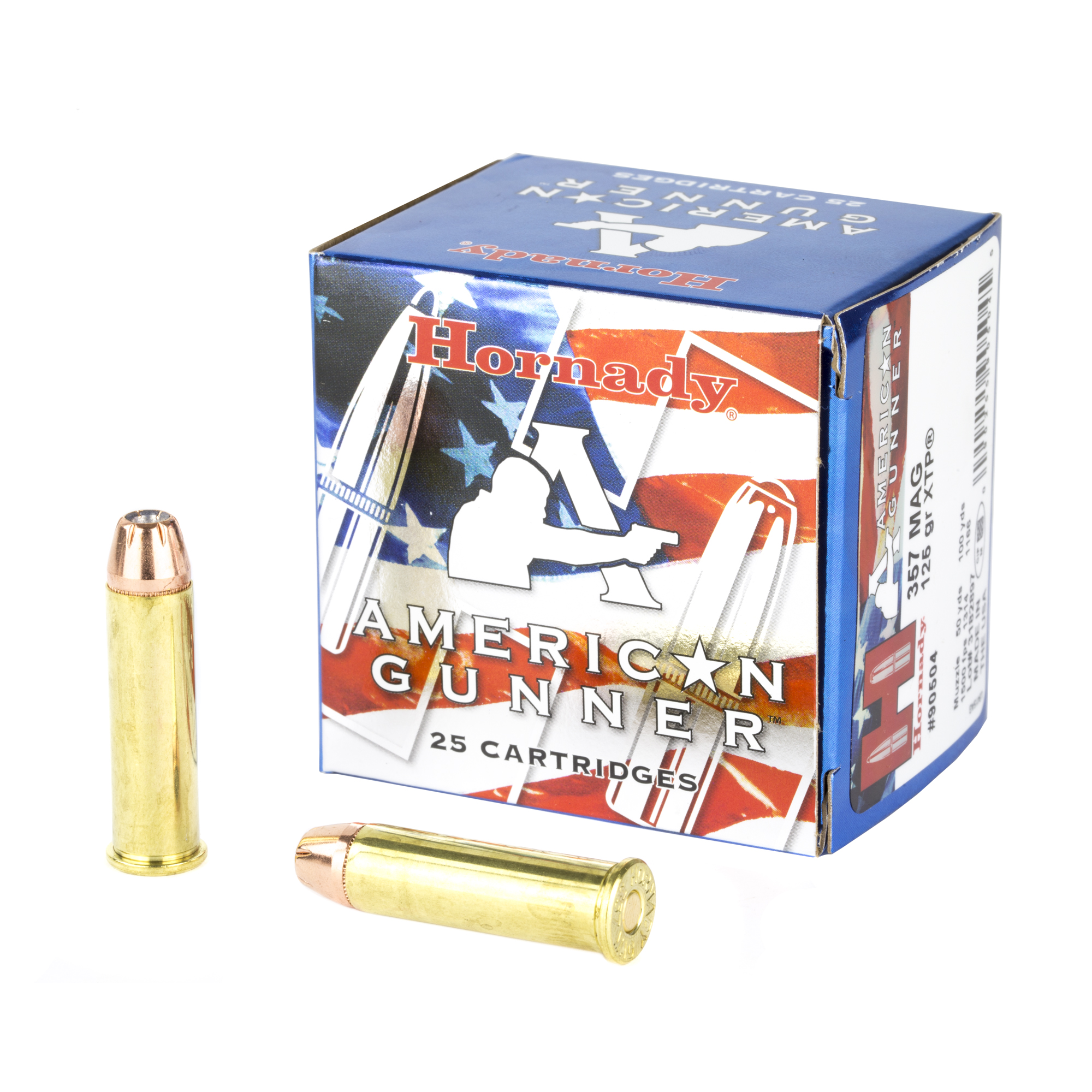 Hornady American Gunner 357 Magnum 125gr XTP – 25rd