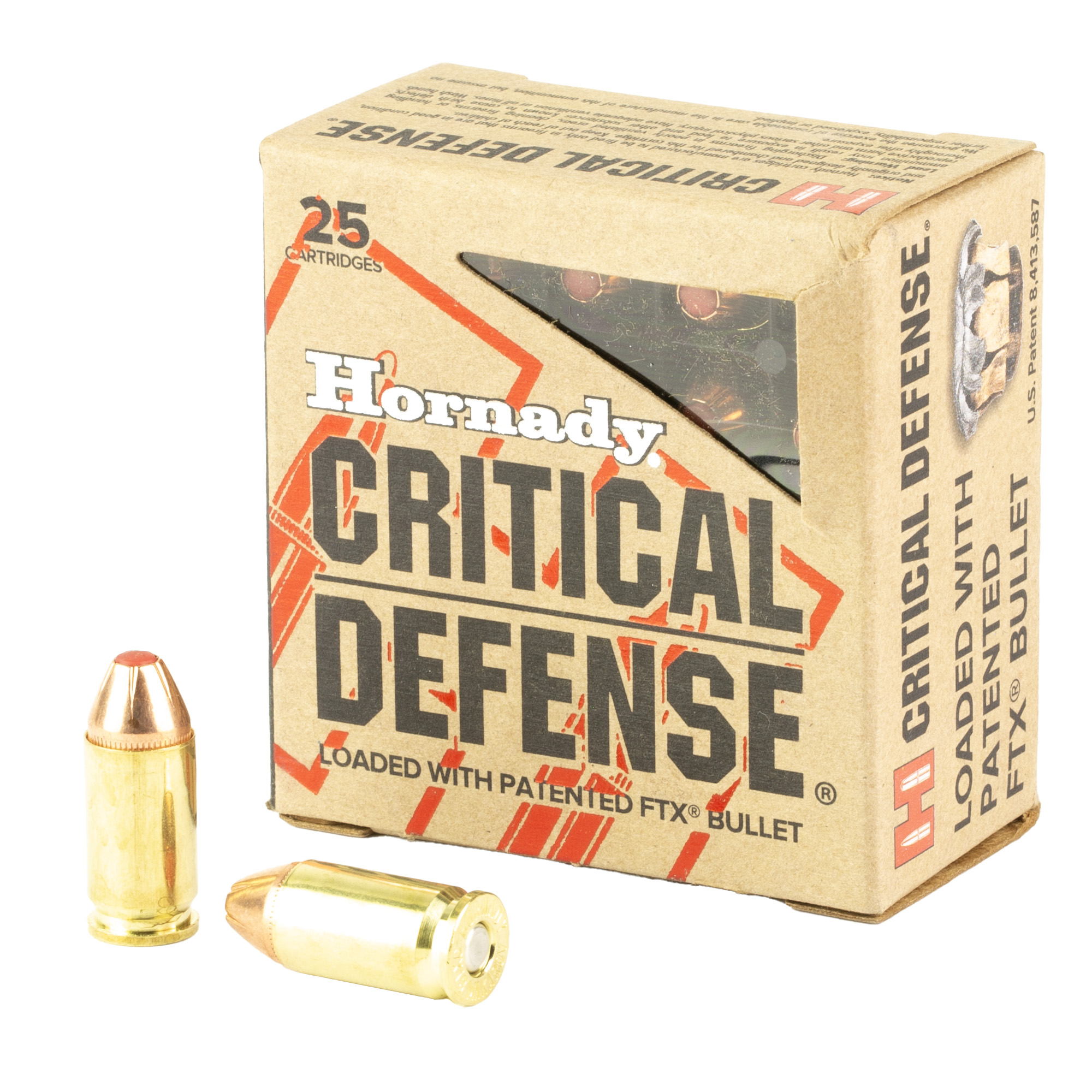 Hornady Critical Defense 9mm Makarov 95gr FlexTip – 25rd