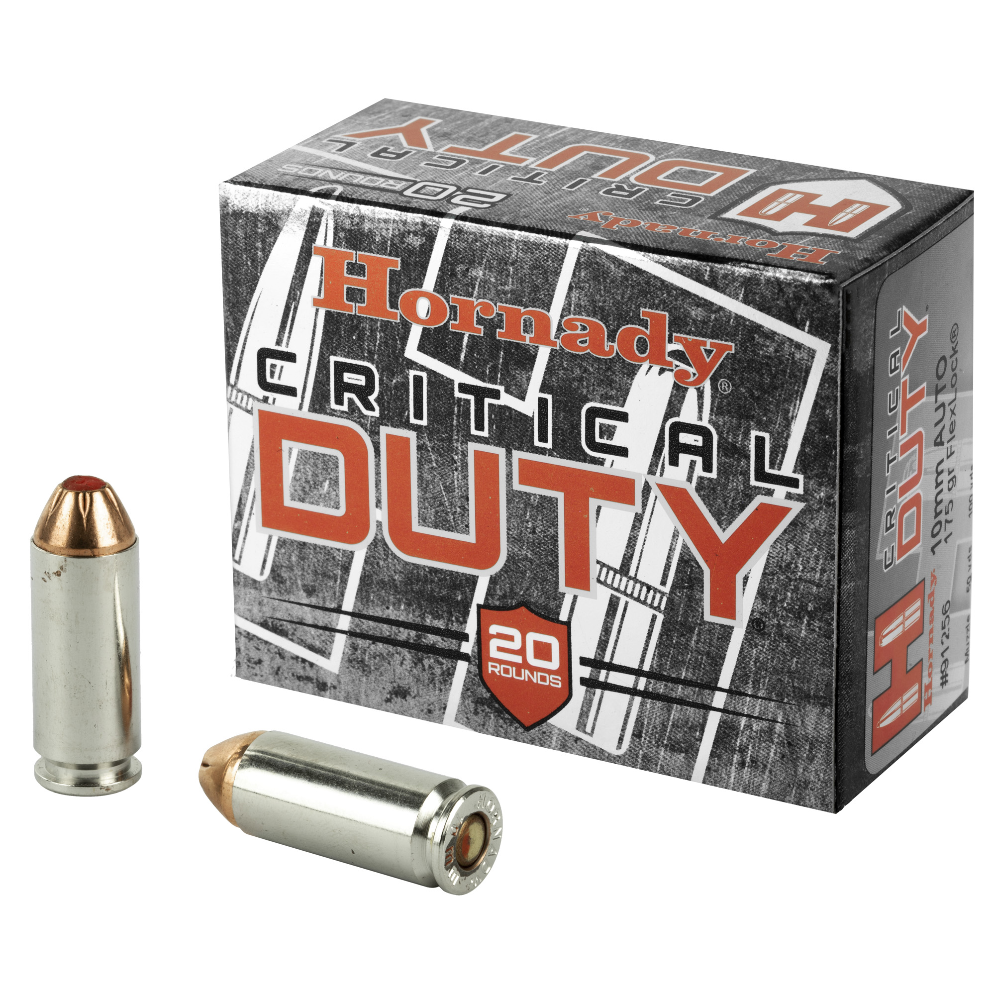 Hornady Critical Duty 10mm 175gr FlexLock Duty – 20rd