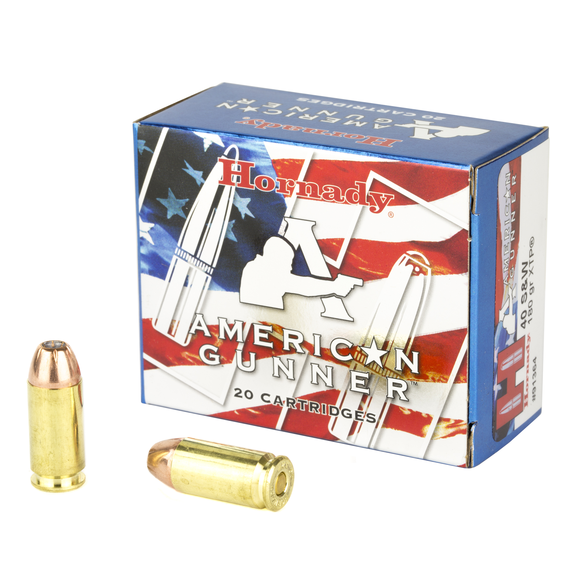 Hornady American Gunner 40 S&W 180gr XTP – 20rd