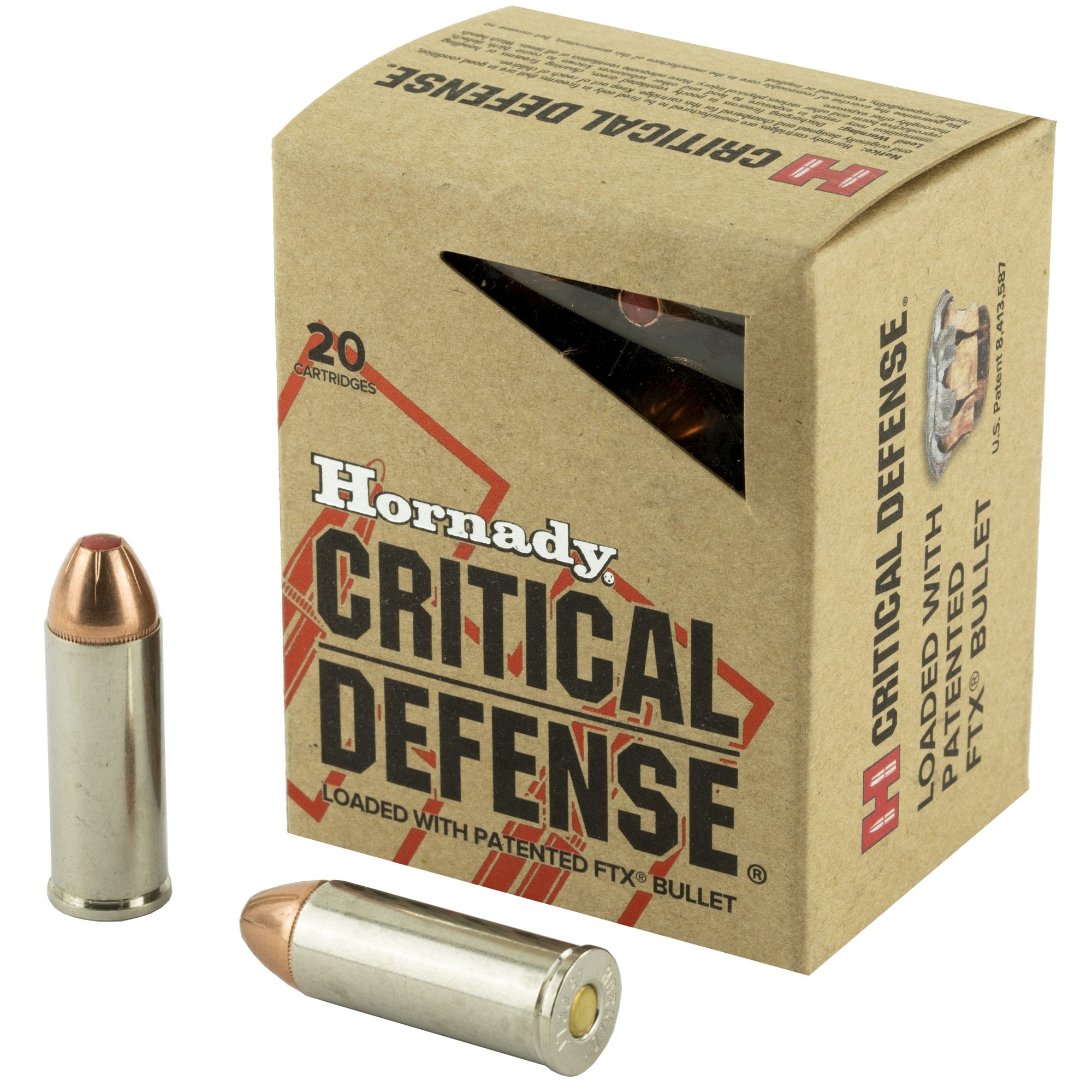 Hornady Critical Defense 45 Long Colt 185gr FlexTip – 20rd