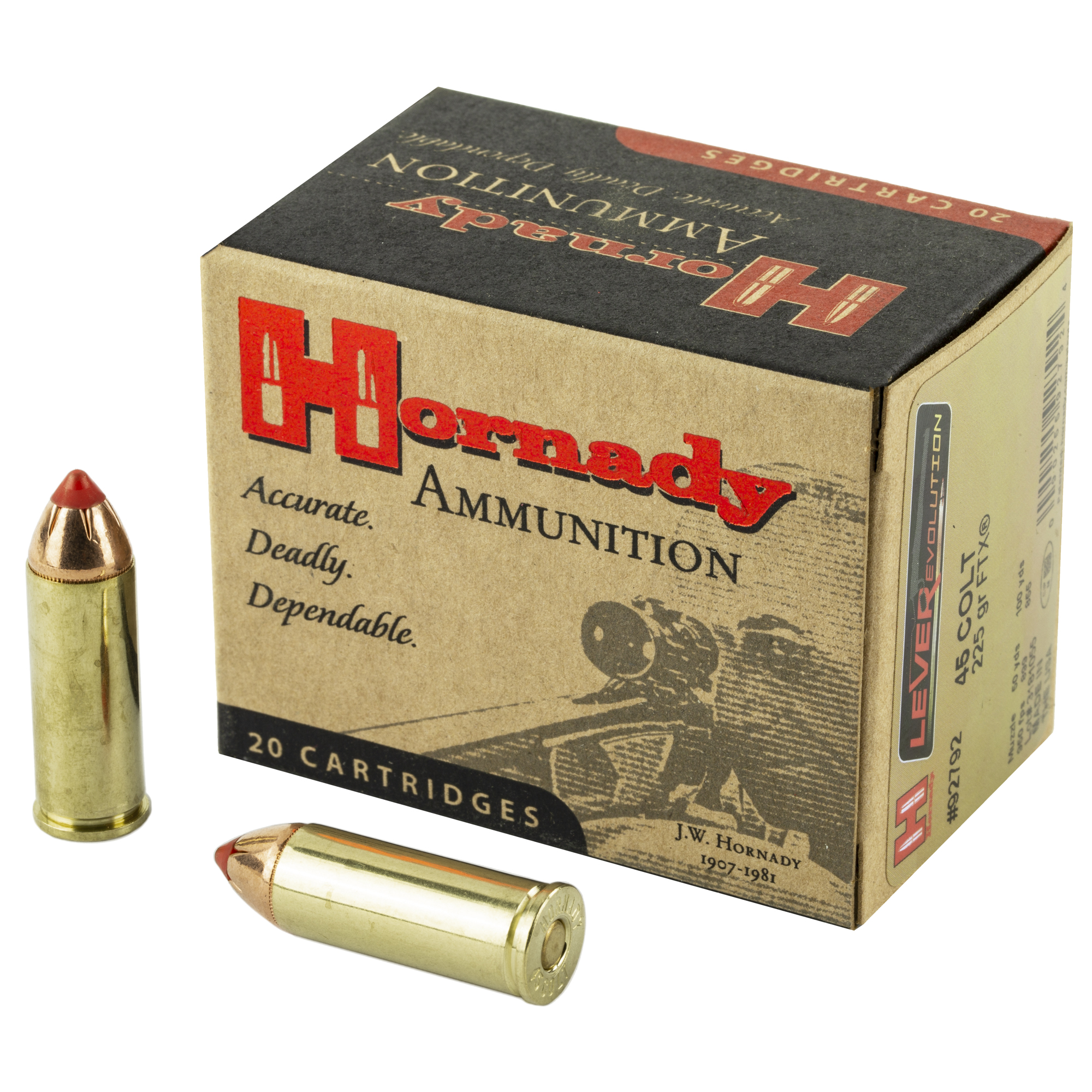 Hornady LeverEvolution 45 Long Colt 225gr FlexTip – 20rd