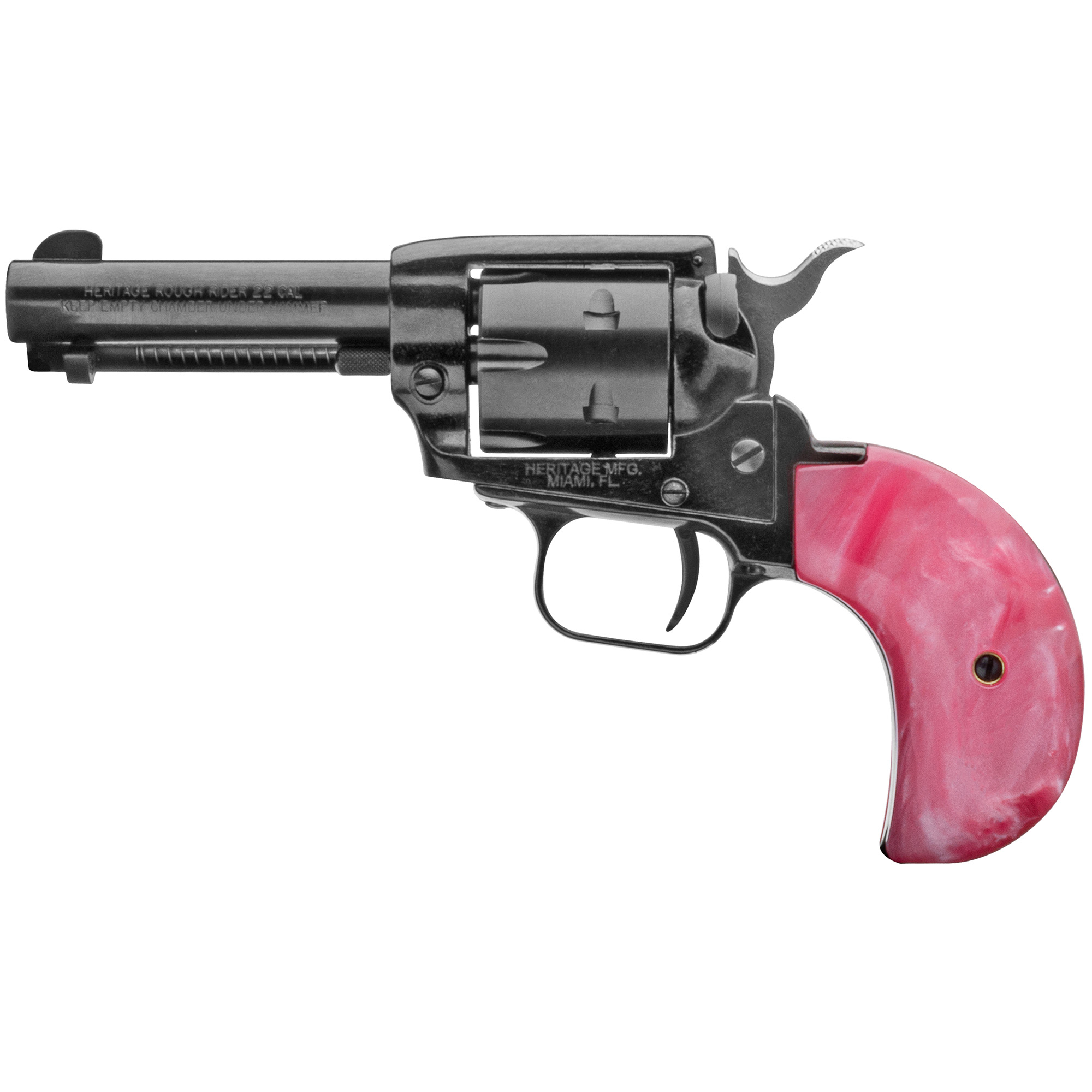 Heritage Rough Rider Single Action 3.5″ 22 LR 22 WMR 6rd – Black